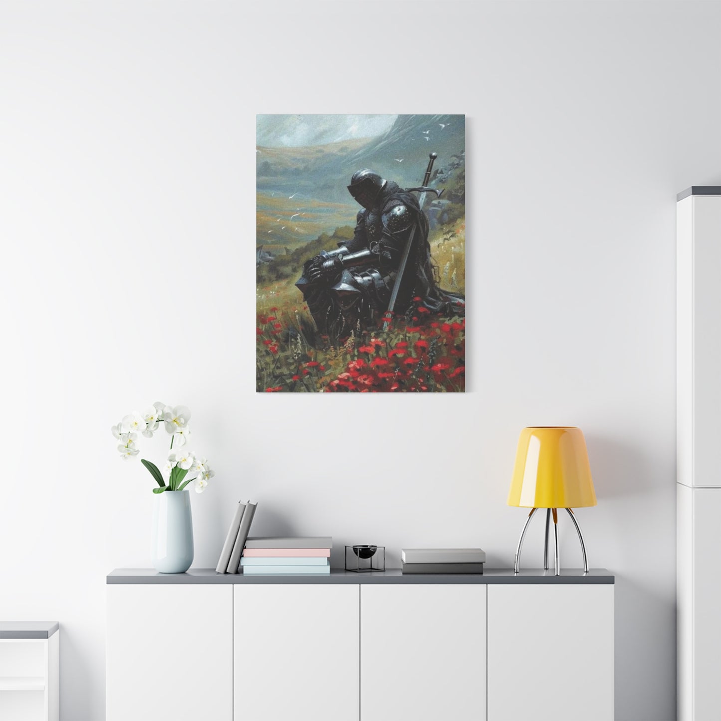 Alone Warrior Wall Art & Canvas Prints