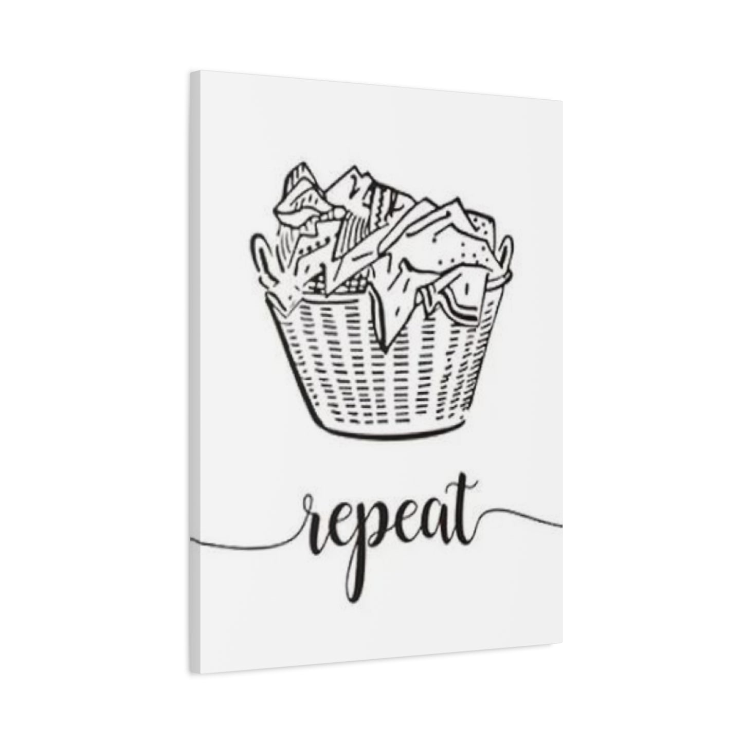 Repeat Poster Laundry Wall Art & Canvas Prints