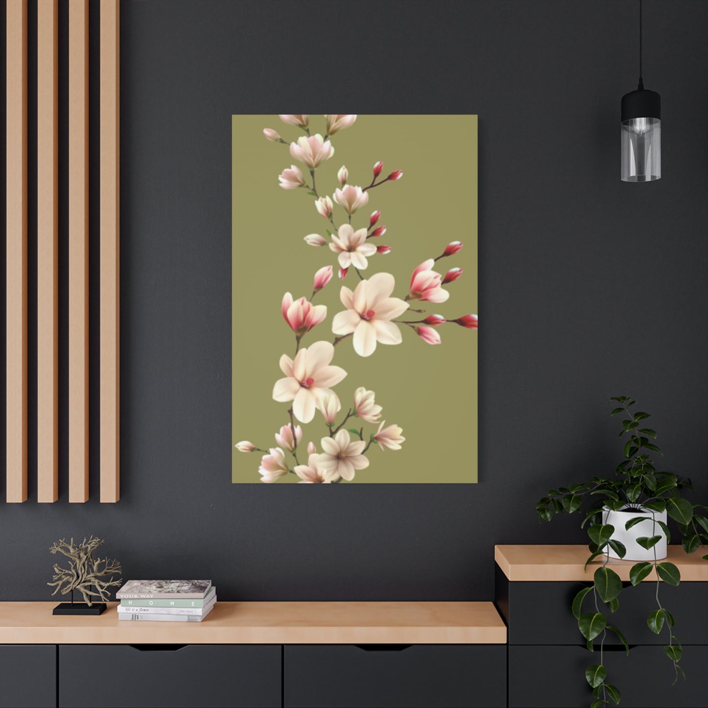 Magnolia Flower Plant Wall Art & Canvas Prints