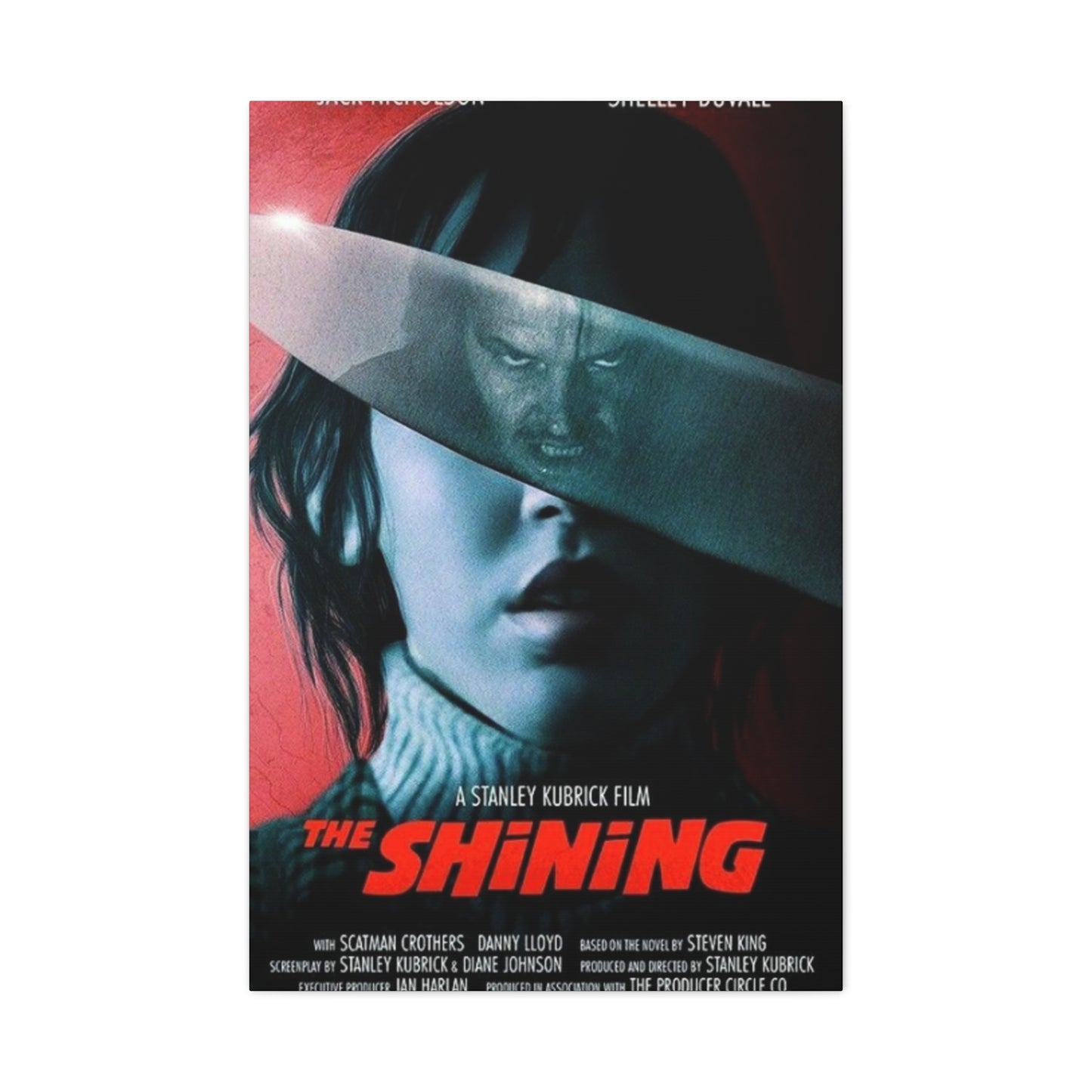 The Shining Horror Movie Poster Wall Art & Canvas Prints