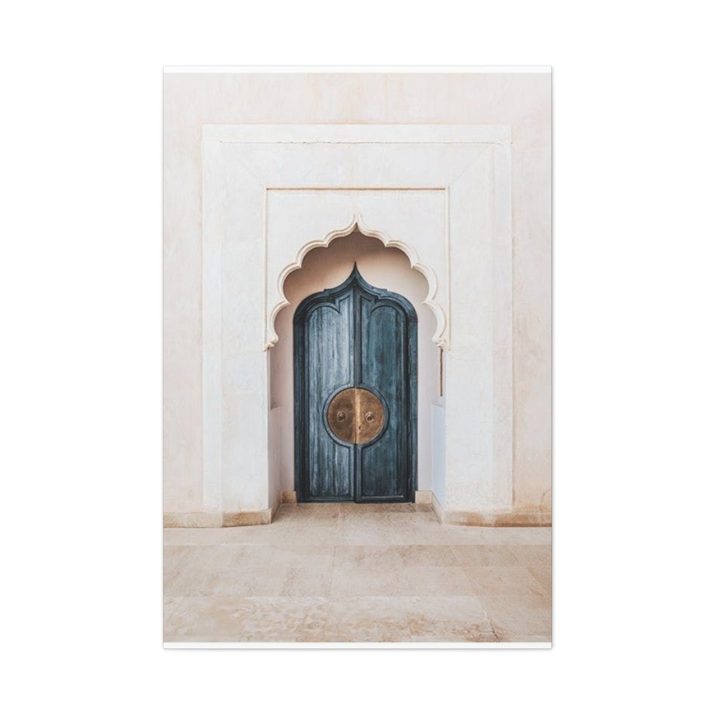 Gate Architecture Of Moroccan Wall Art & Canvas Prints