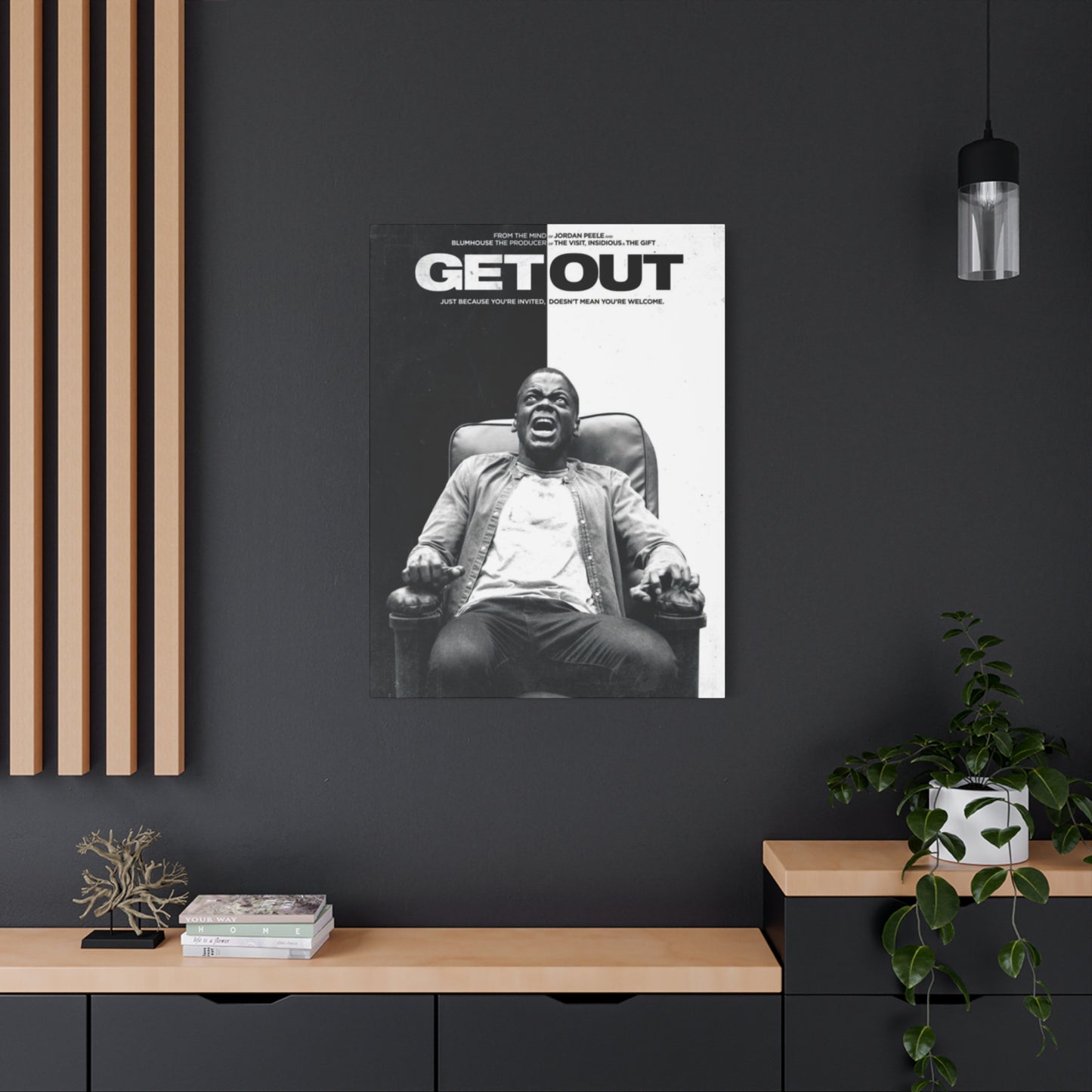 Getout Horror Movie Poster Wall Art & Canvas Prints