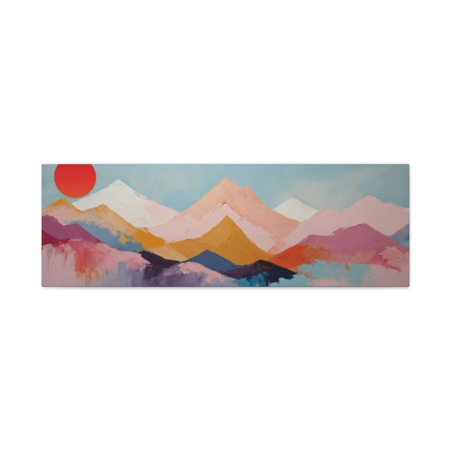 Sunrise Mountain Panoramas Wall Art & Canvas Prints