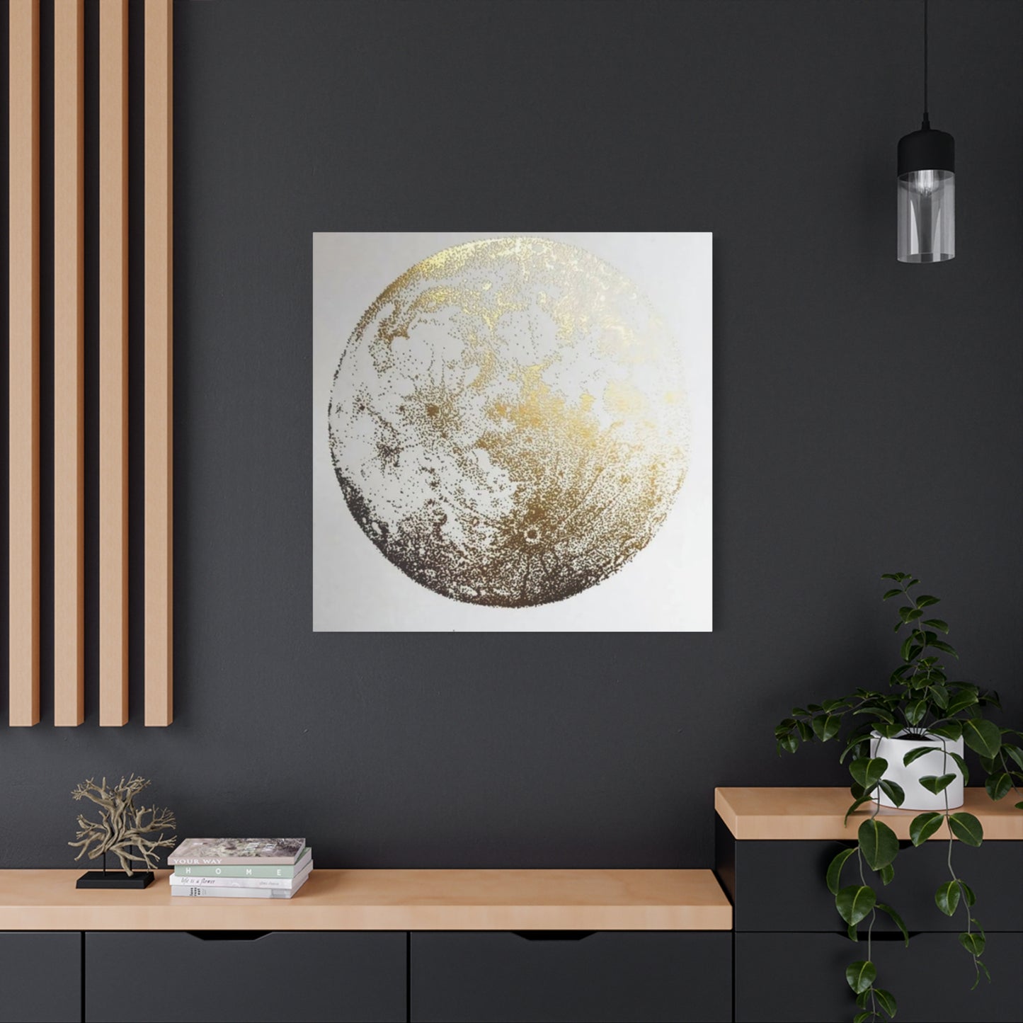 Golden Moon Wall Art & Canvas Prints