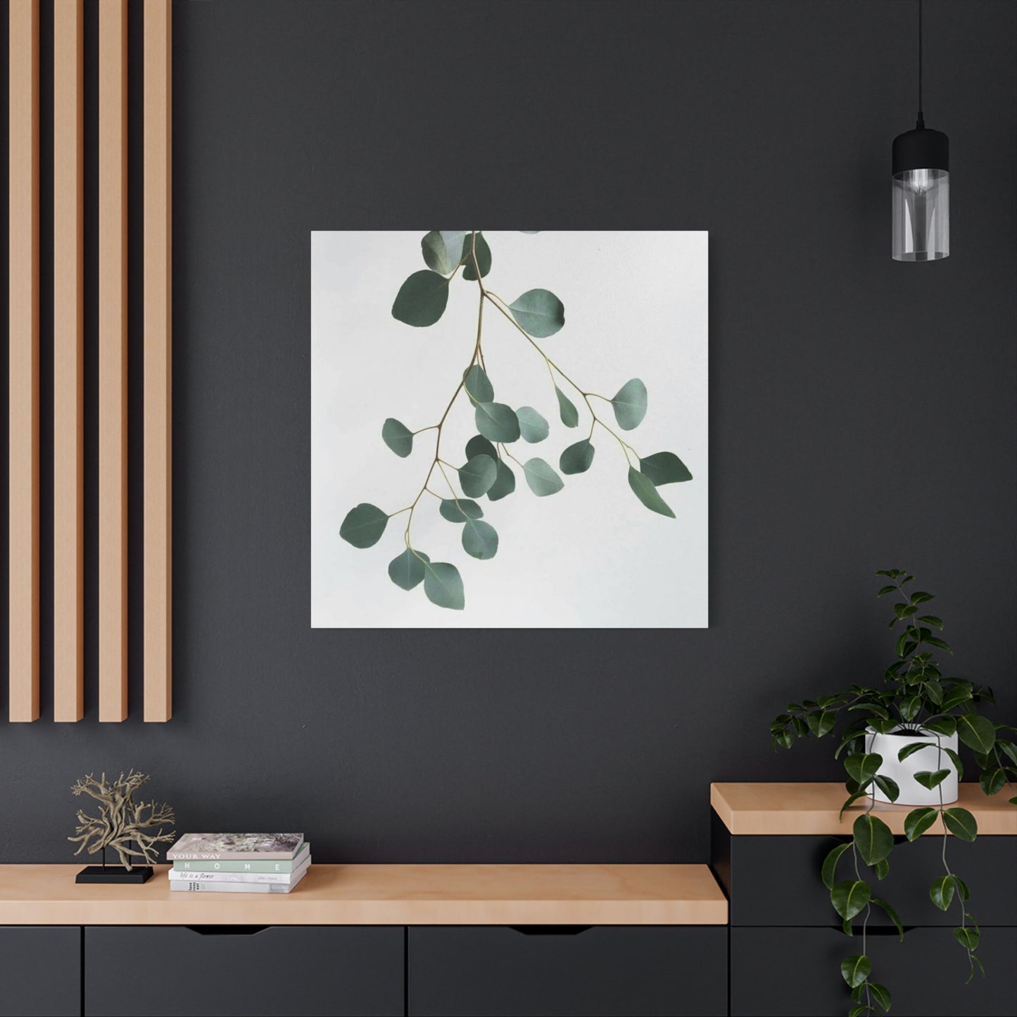 Falling Eucalyptus Plant Wall Art & Canvas Prints