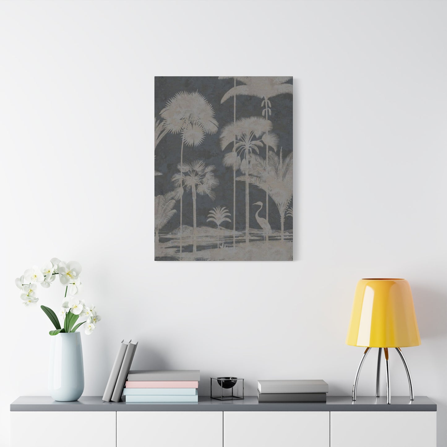 Black & White Palm Tree Wall Art & Canvas Prints