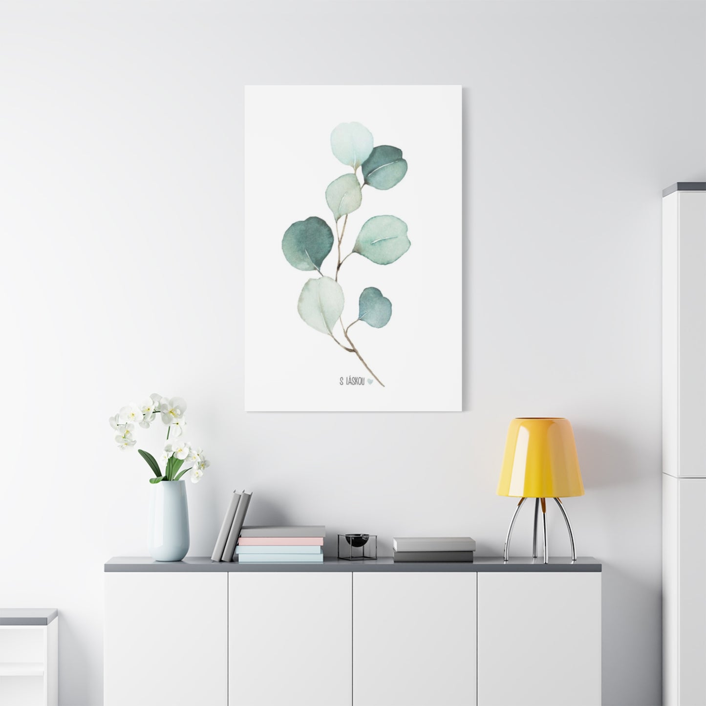 Small Eucalyptus Stem Wall Art & Canvas Prints