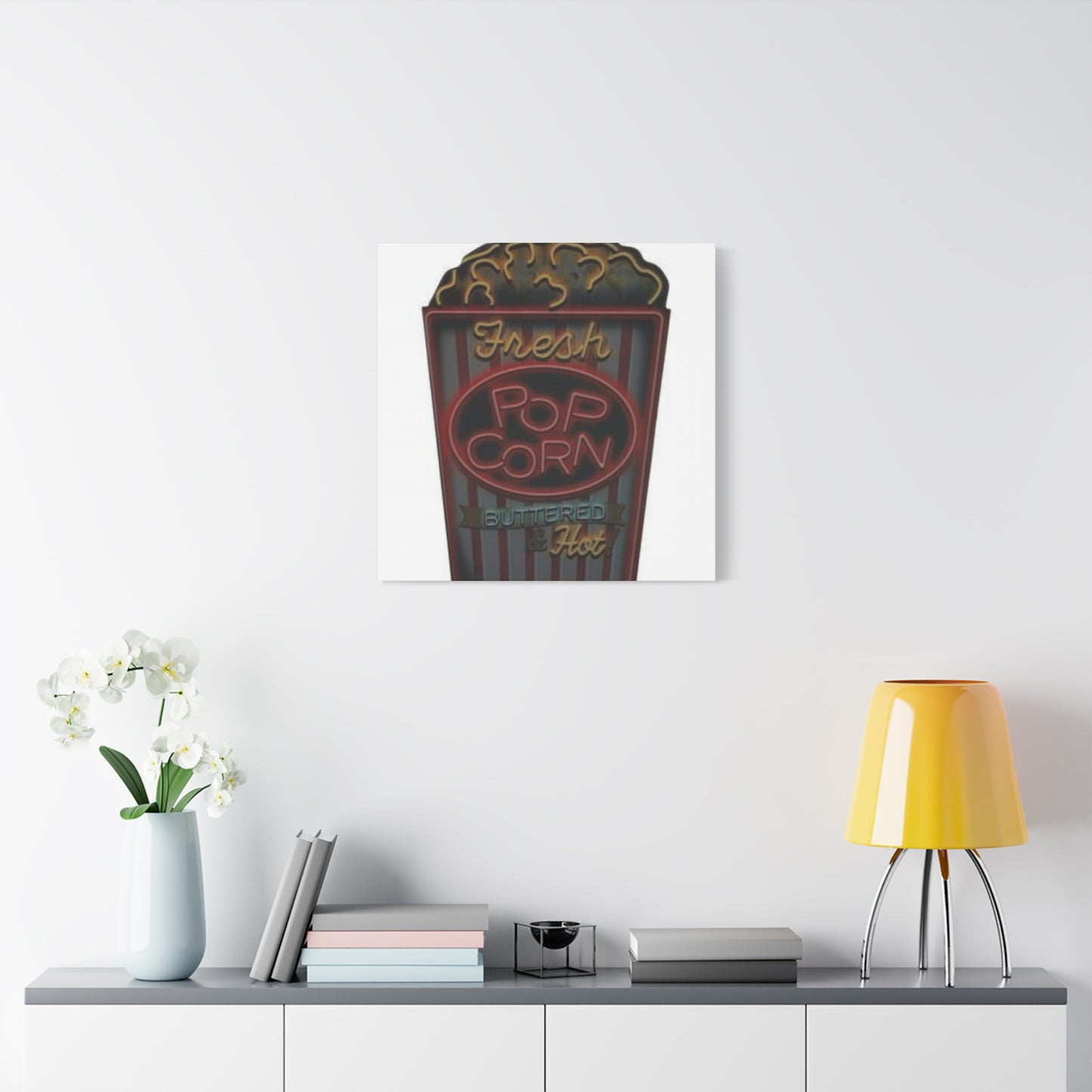 Popcorn Tub Wall Art & Canvas Prints