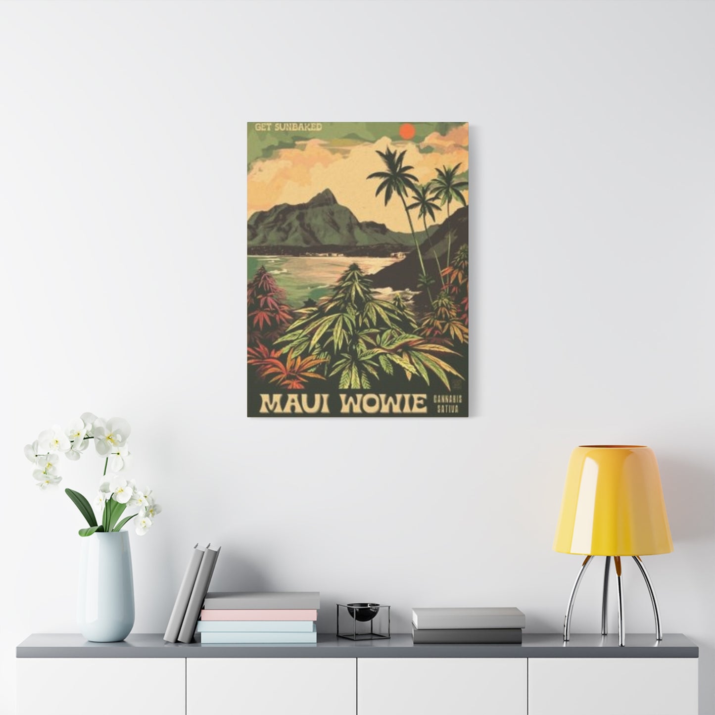 Maui Wowie Marijuana Wall Art & Canvas Prints