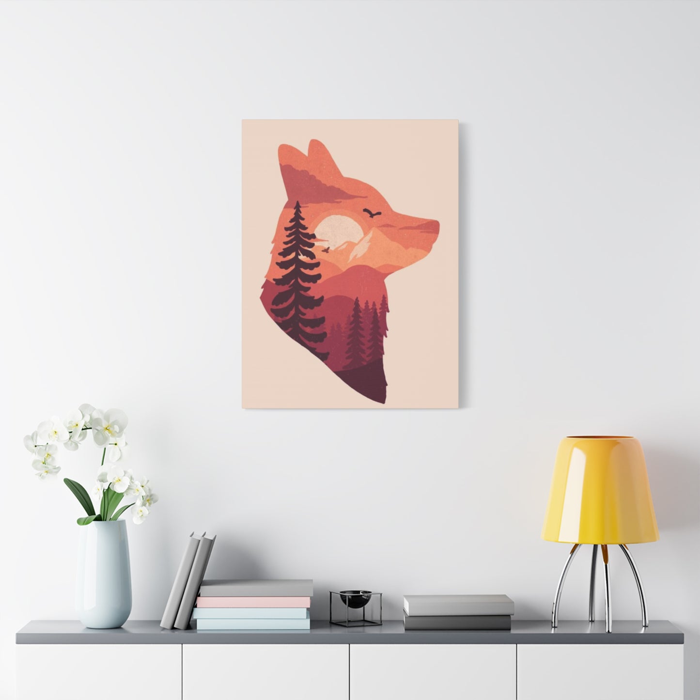 Abstract Fox Wall Art & Canvas Prints