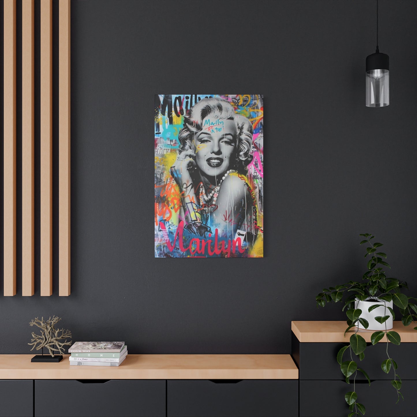 Marilyn Monroe Abstract Drawing Wall Art & Canvas Prints