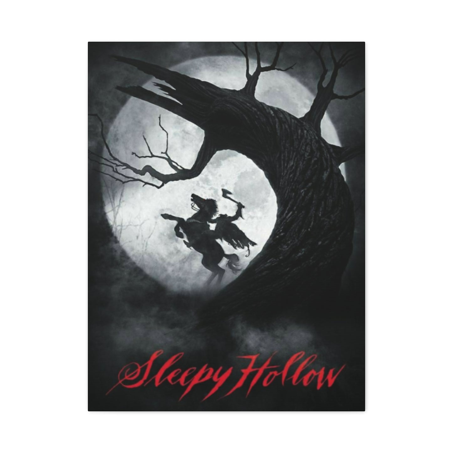 Sleepy Hallow Horror Movie Poster Wall Art & Canvas Prints