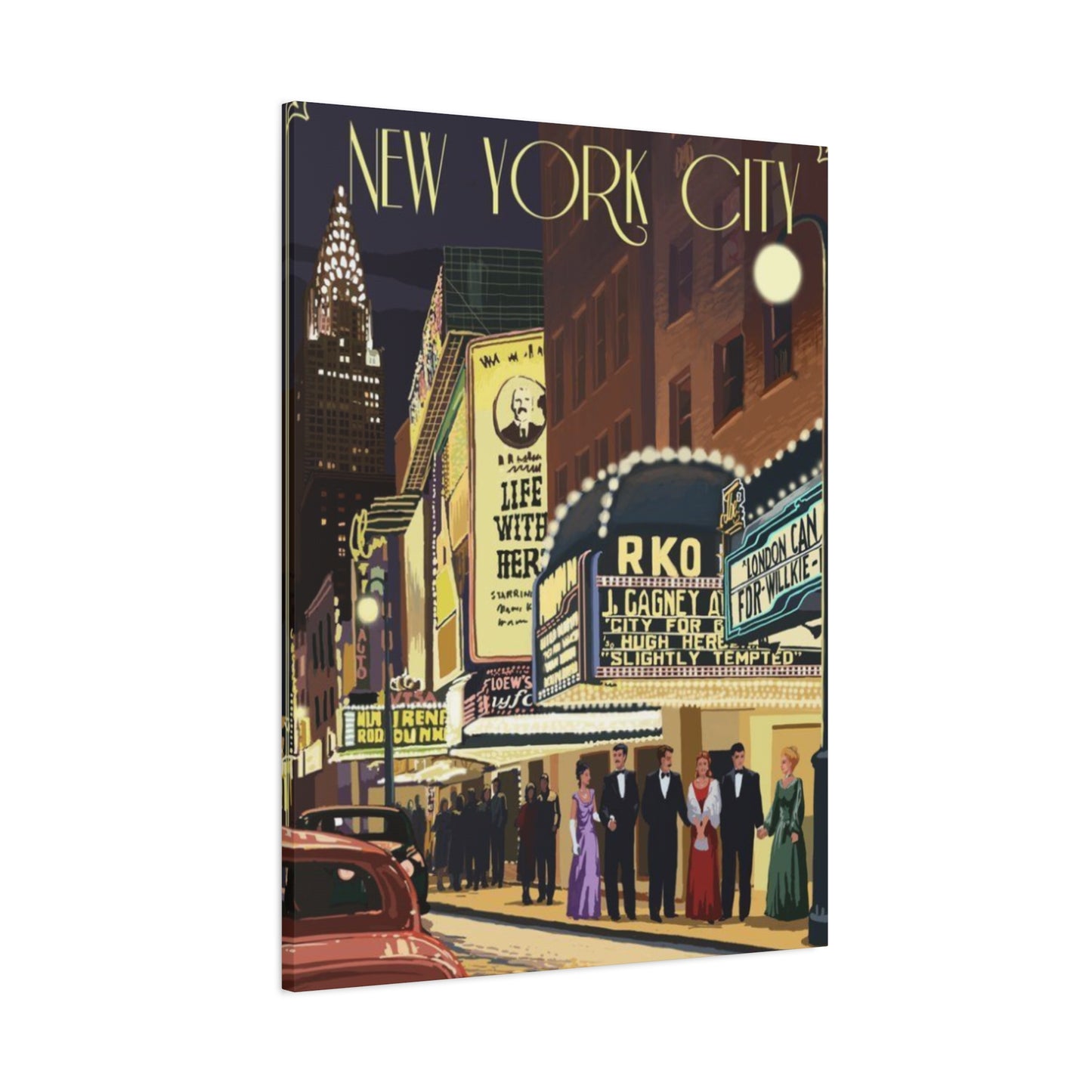 Casino Poster in New York City Wall Art & Canvas Prints