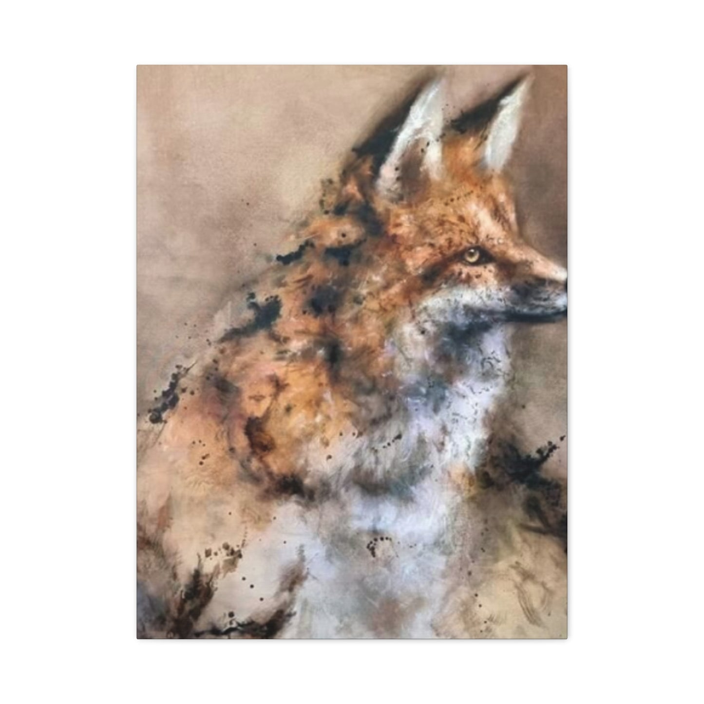 The Fox Abstract Wall Art & Canvas Prints