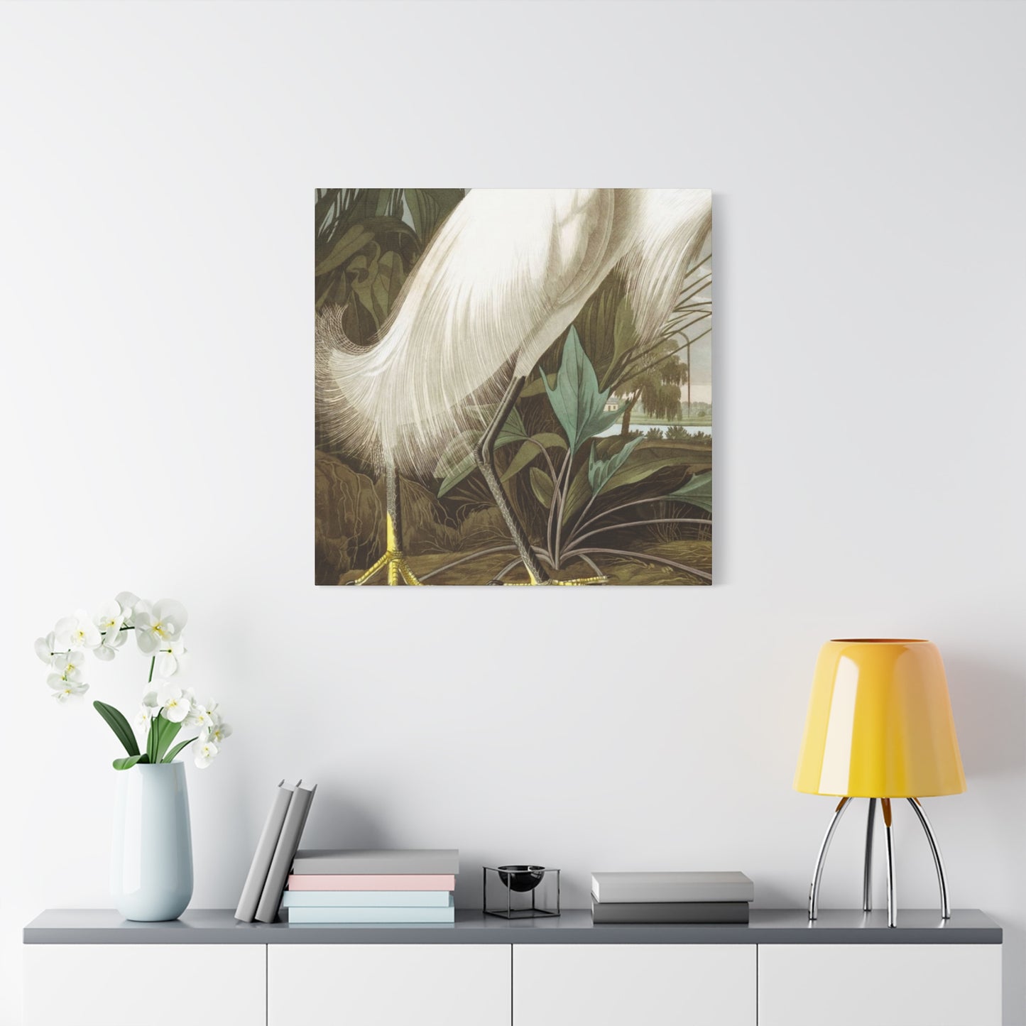 Golden Feet Herons Wall Art & Canvas Prints