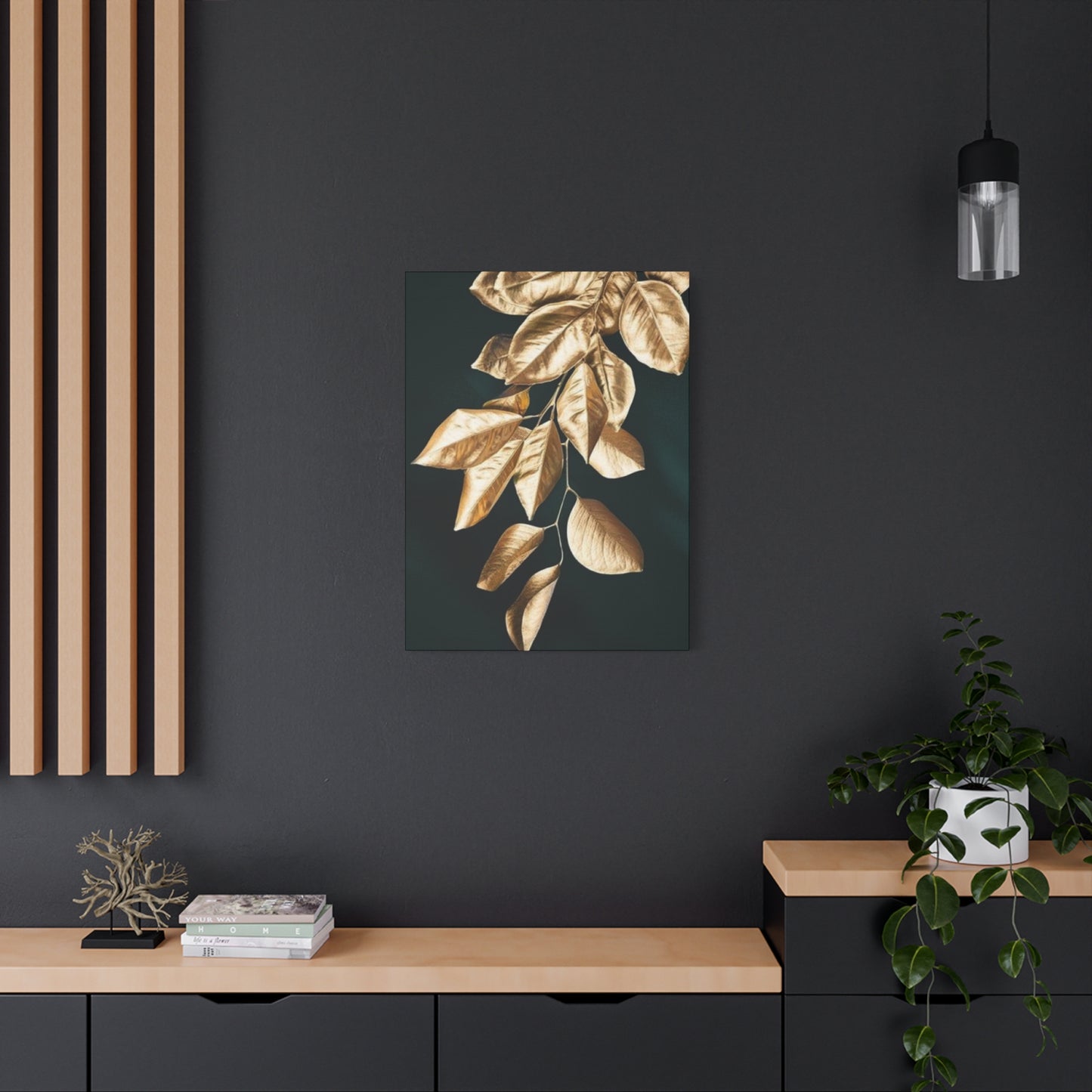 Golden Leaves Wall Art & Canvas Prints