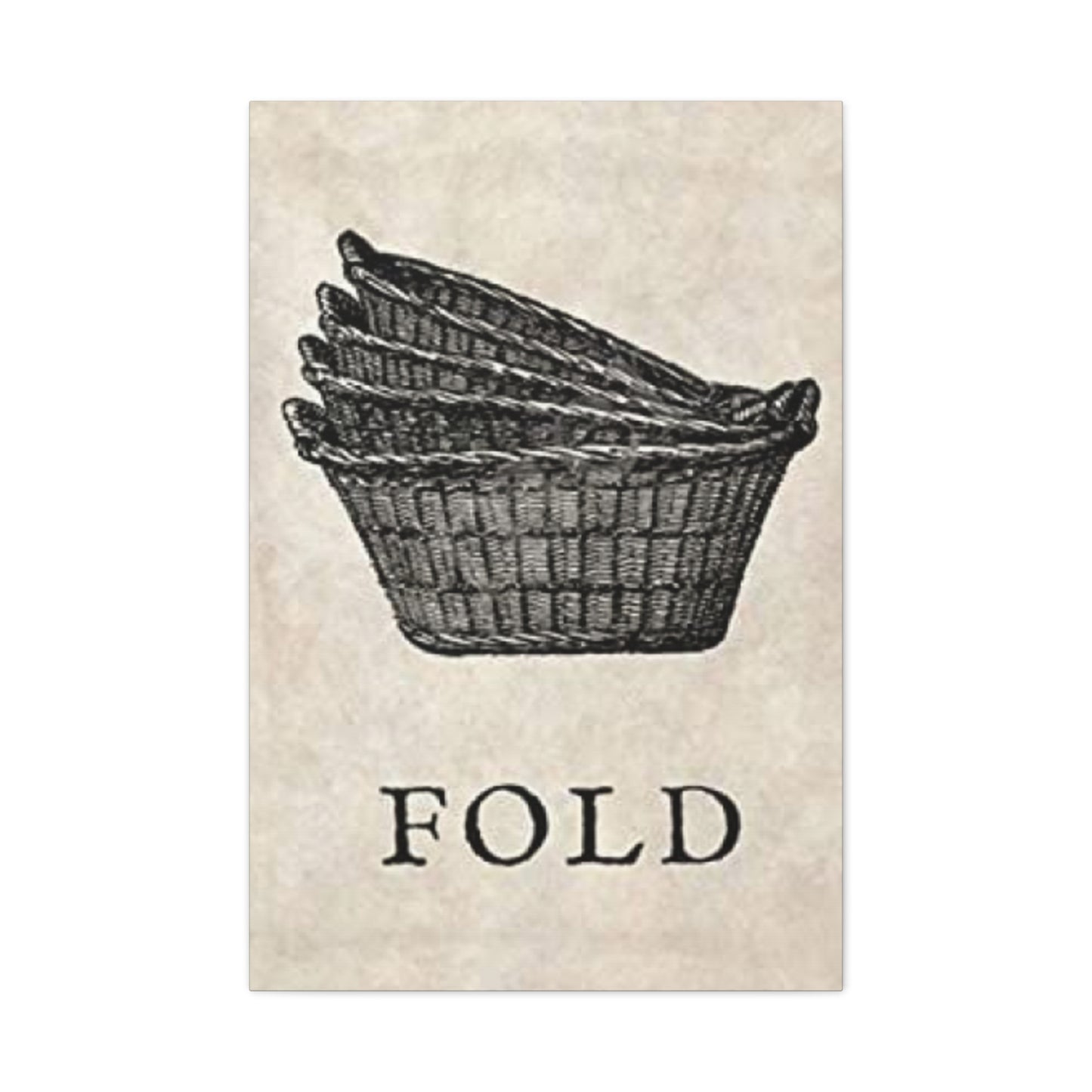 Fold Poster Laundry Wall Art & Canvas Prints