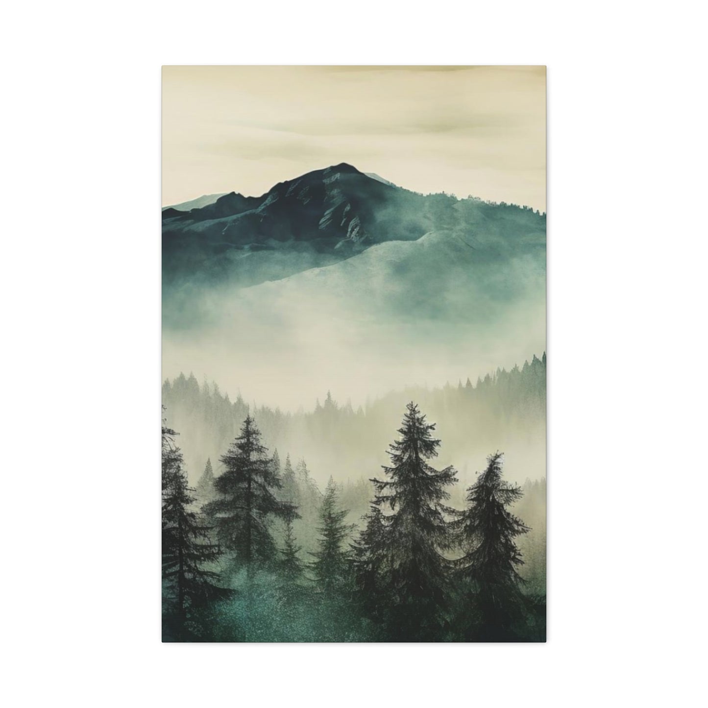 Mountain Forest Wall Art & Canvas Prints