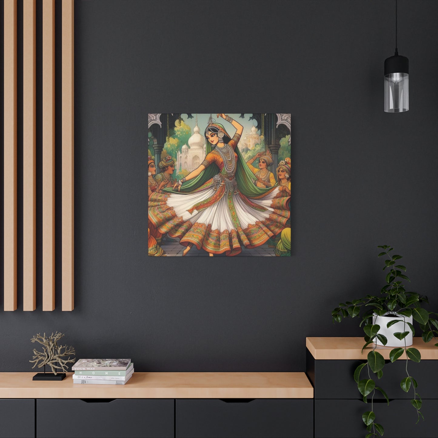 Indian Queen Dancing Wall Art & Canvas Prints