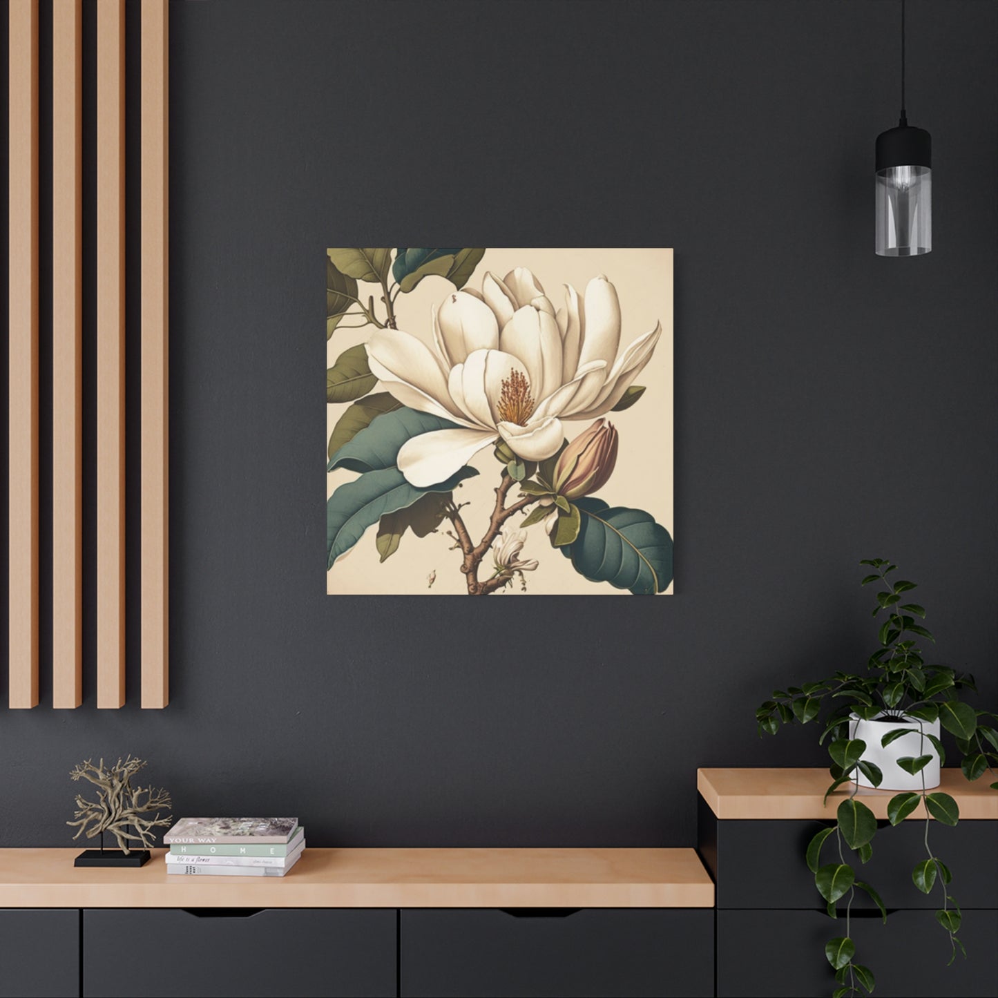 Beautiful Magnolia Flower Wall Art & Canvas Prints