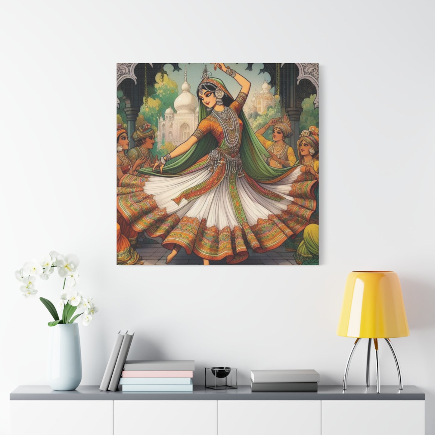 Indian Queen Dancing Wall Art & Canvas Prints