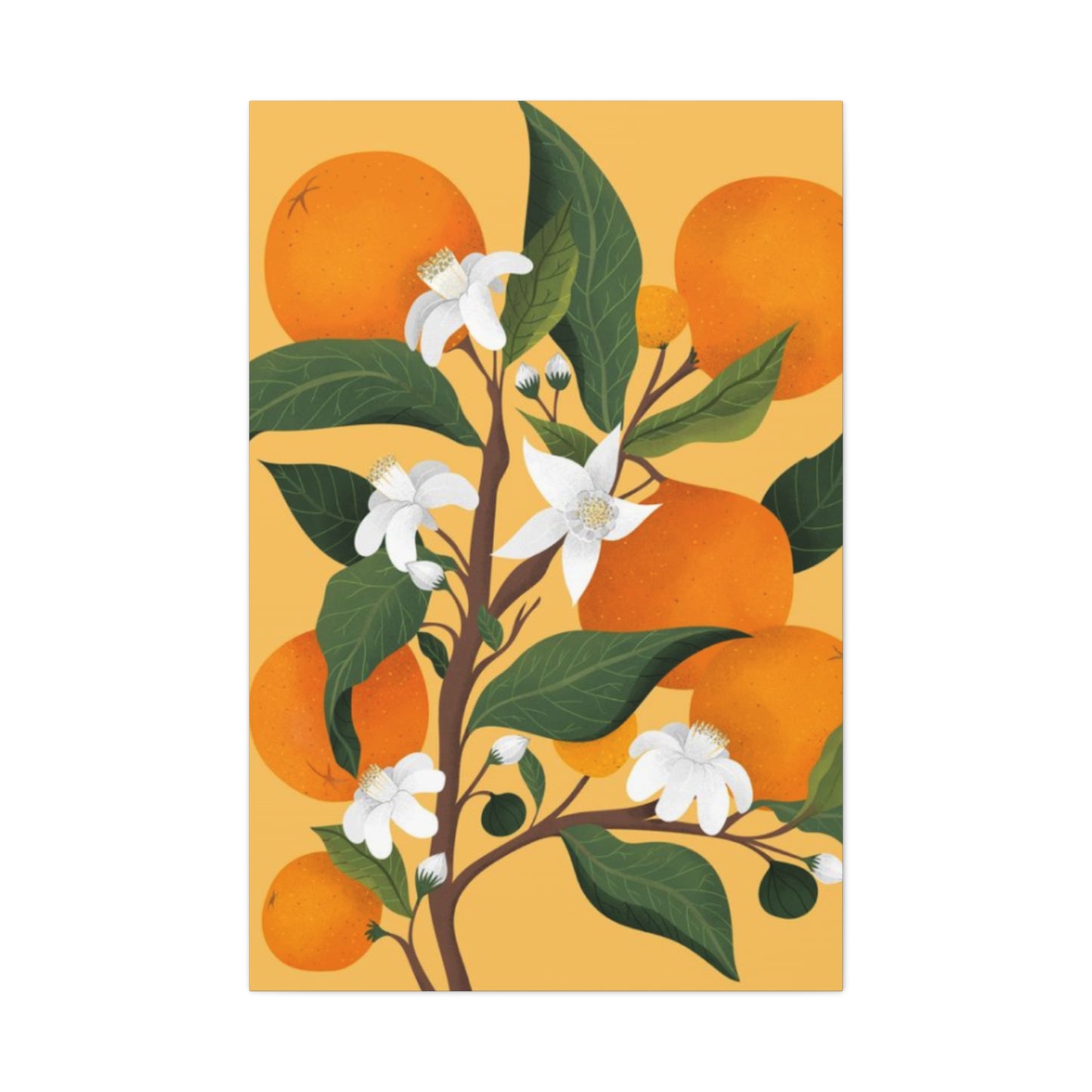 Orange Stem Wall Art & Canvas Prints