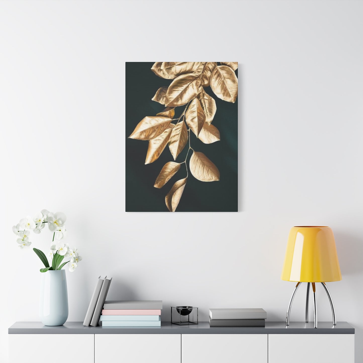 Golden Leaves Wall Art & Canvas Prints