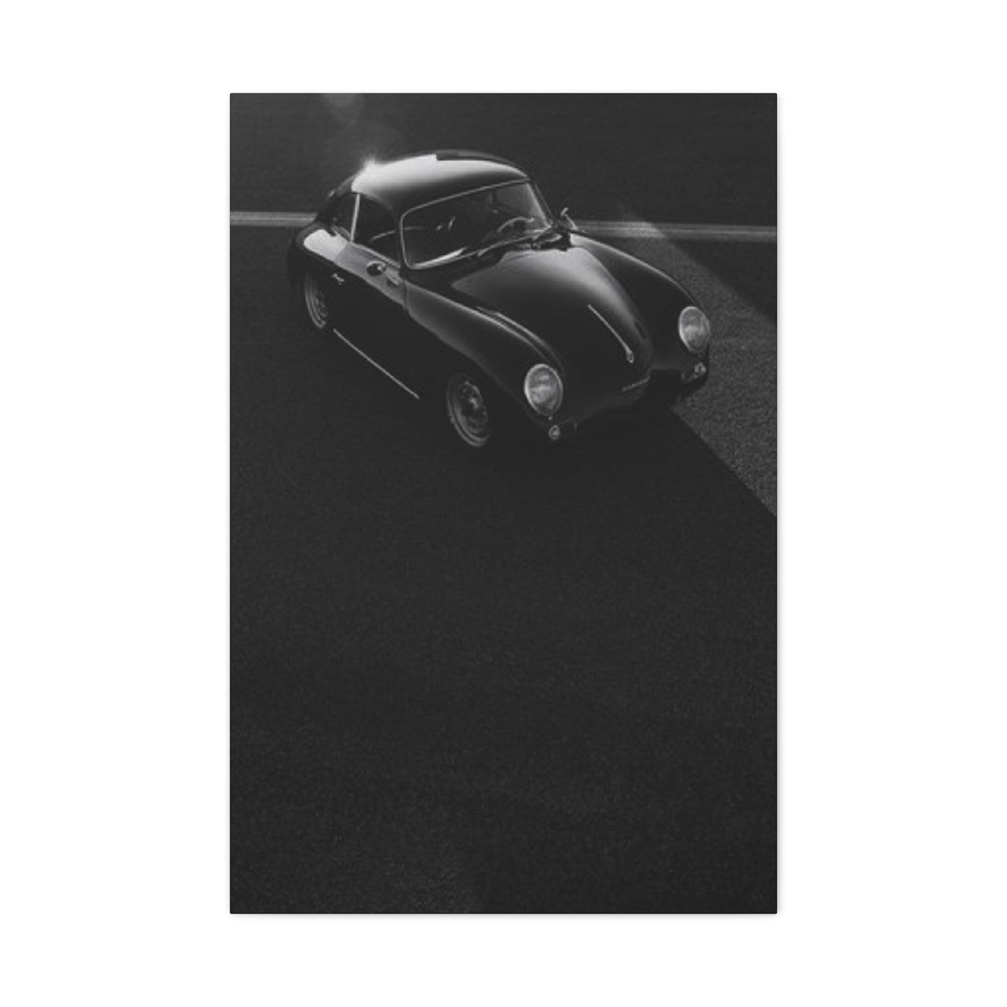 Black Vintage Car Man Cave Wall Art & Canvas Prints