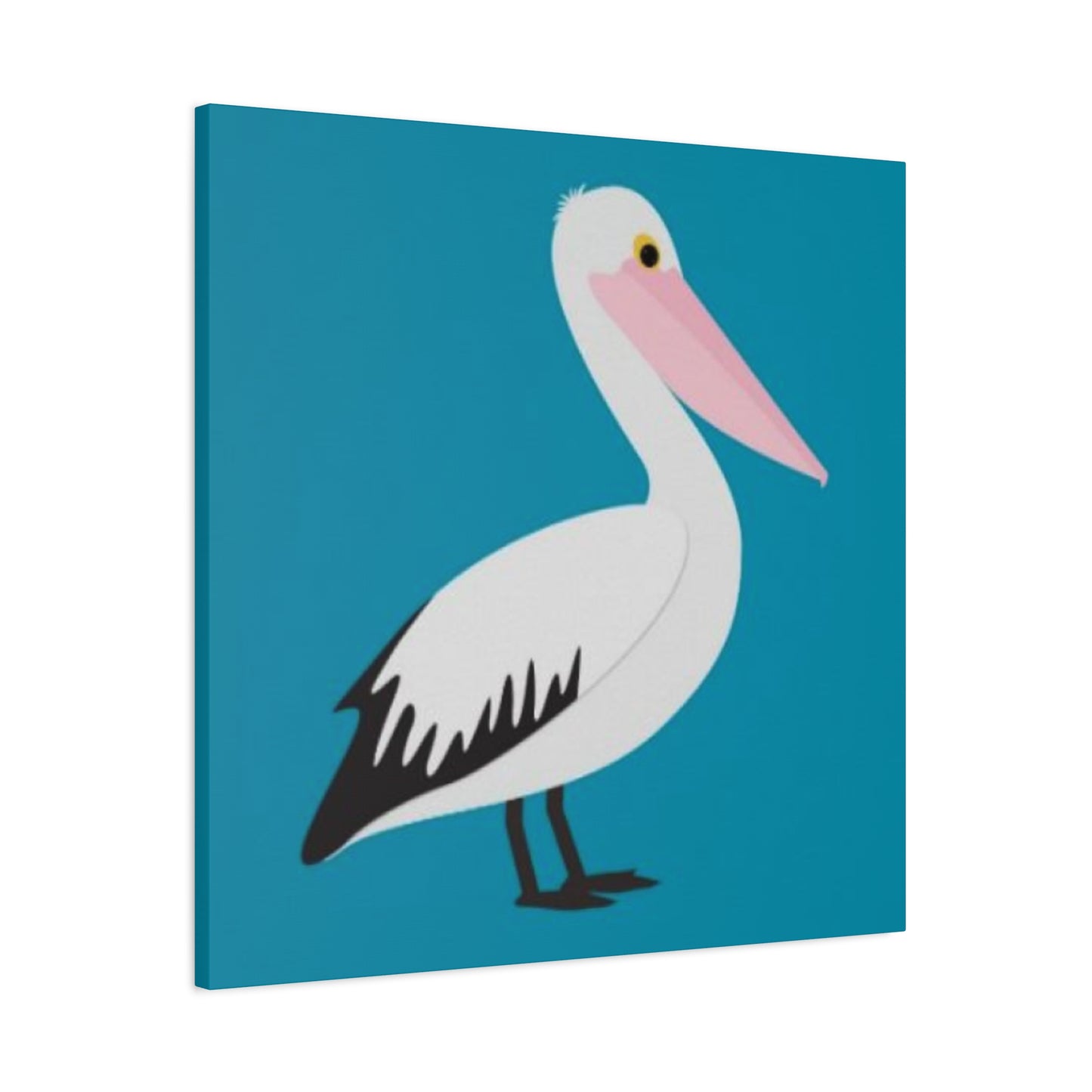 Pelican Cartoon Poster Wall Art & Canvas Prints