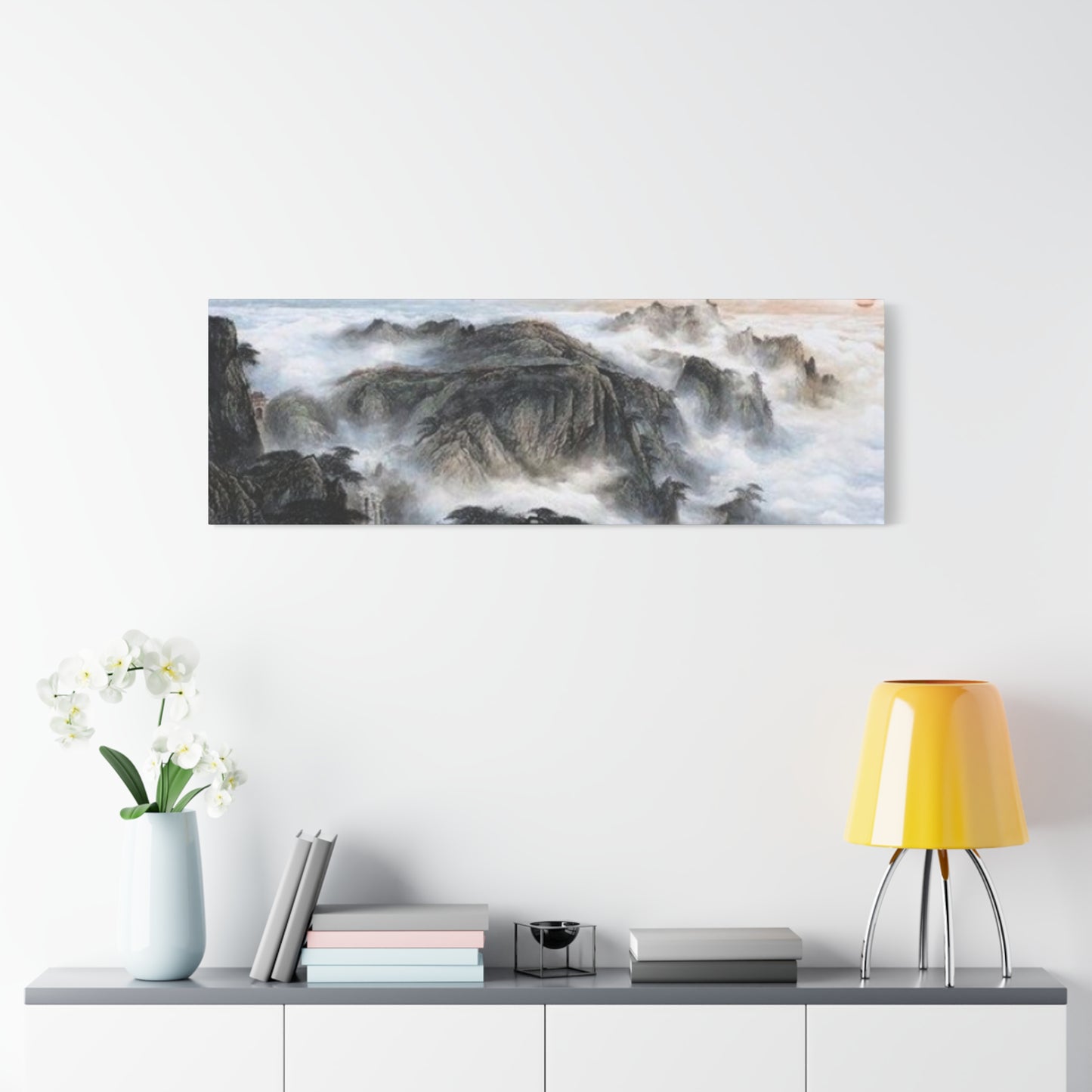 Above The Clouds Panoramas Wall Art & Canvas Prints