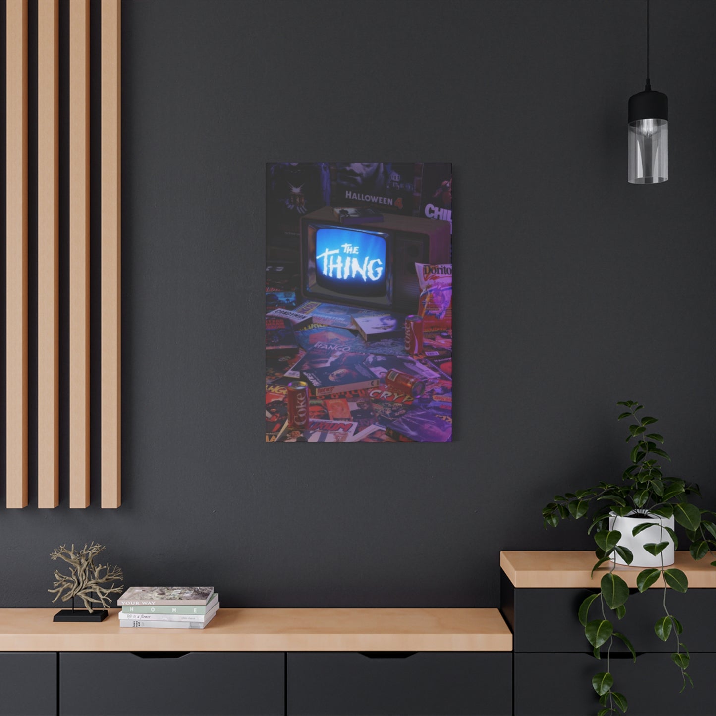 The Thing Horror Movie Poster Wall Art & Canvas Prints