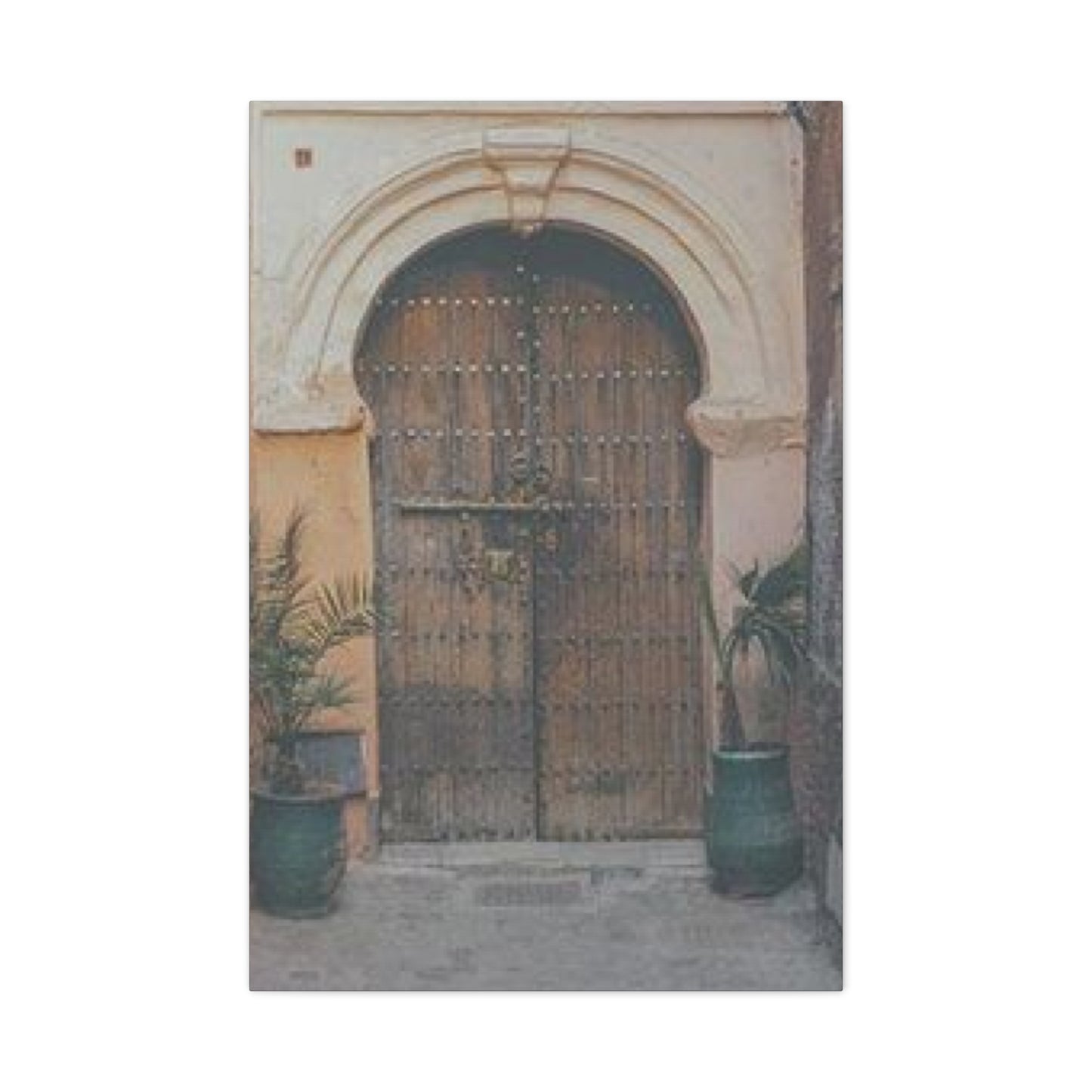 Big Door Architecture Moroccan Wall Art & Canvas Prints