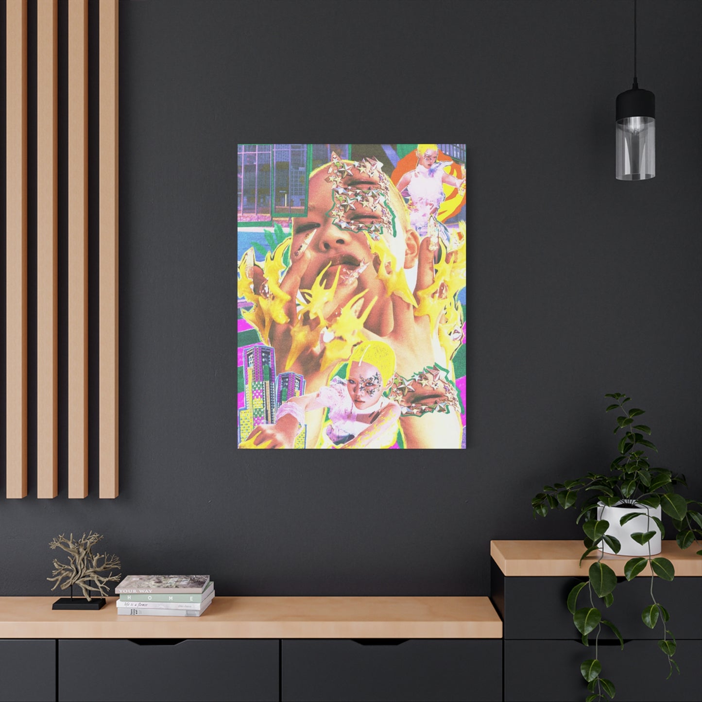 Korean Girls Painting Mixed Media Wall Art & Canvas Prints