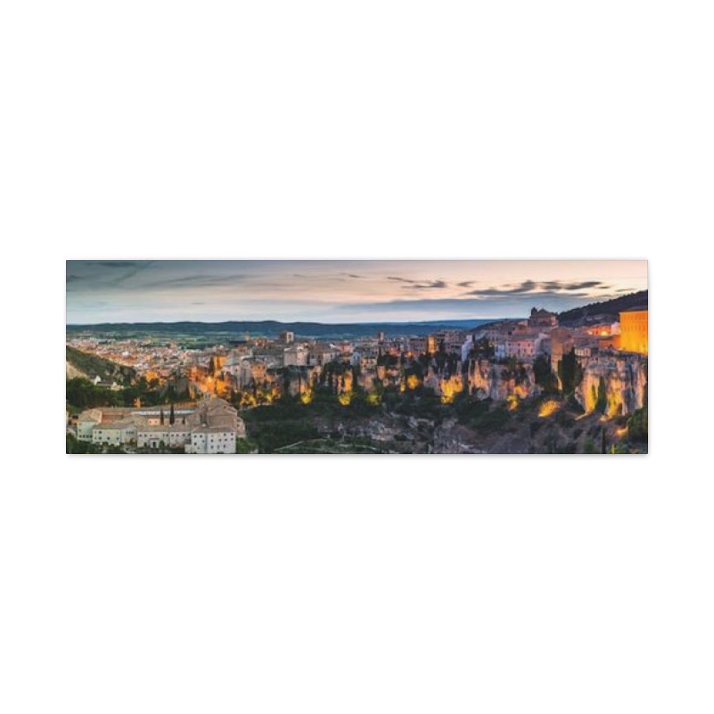 Cityscape From Mountain View Panoramas Wall Art & Canvas Prints