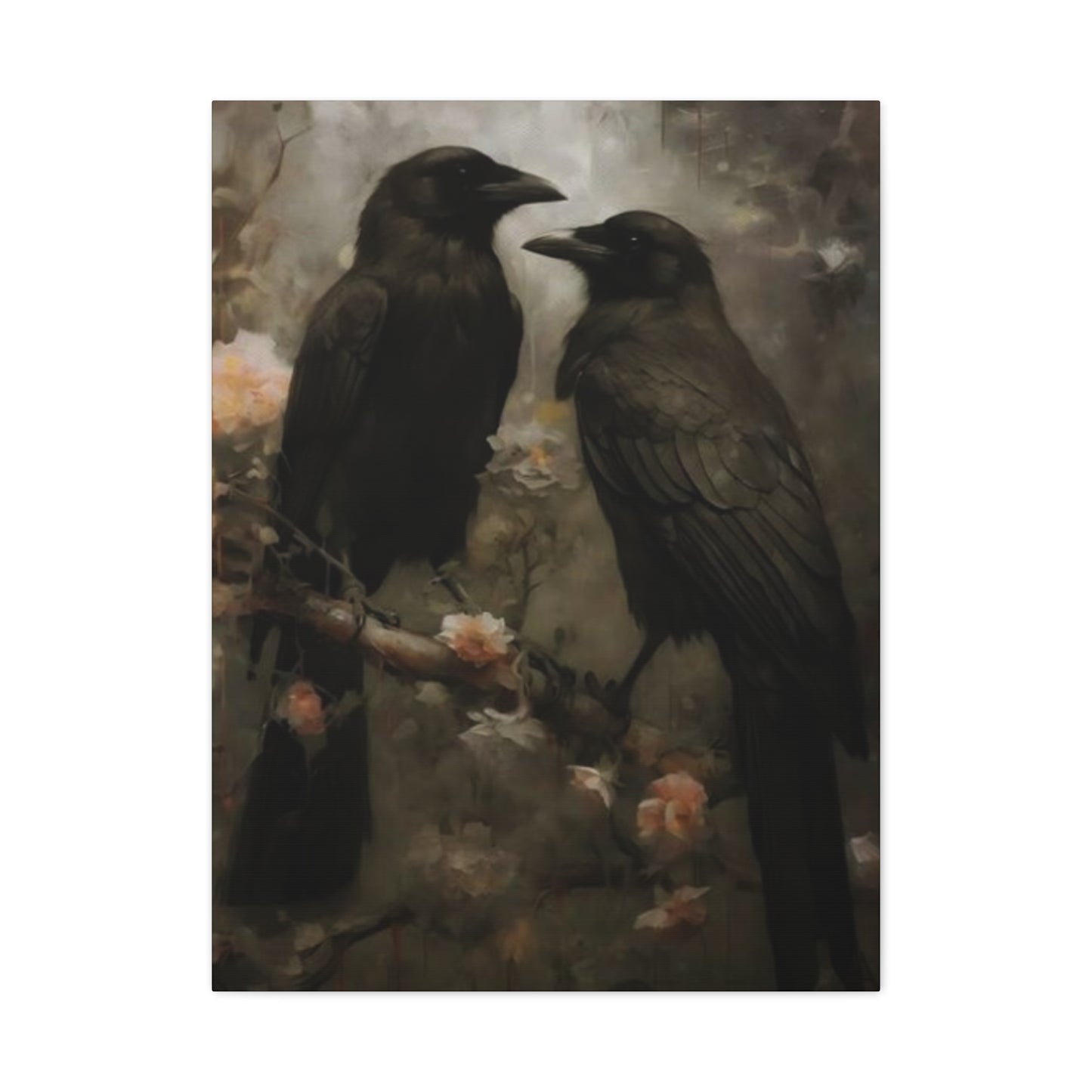 Scary Crows Halloween Wall Art & Canvas Prints