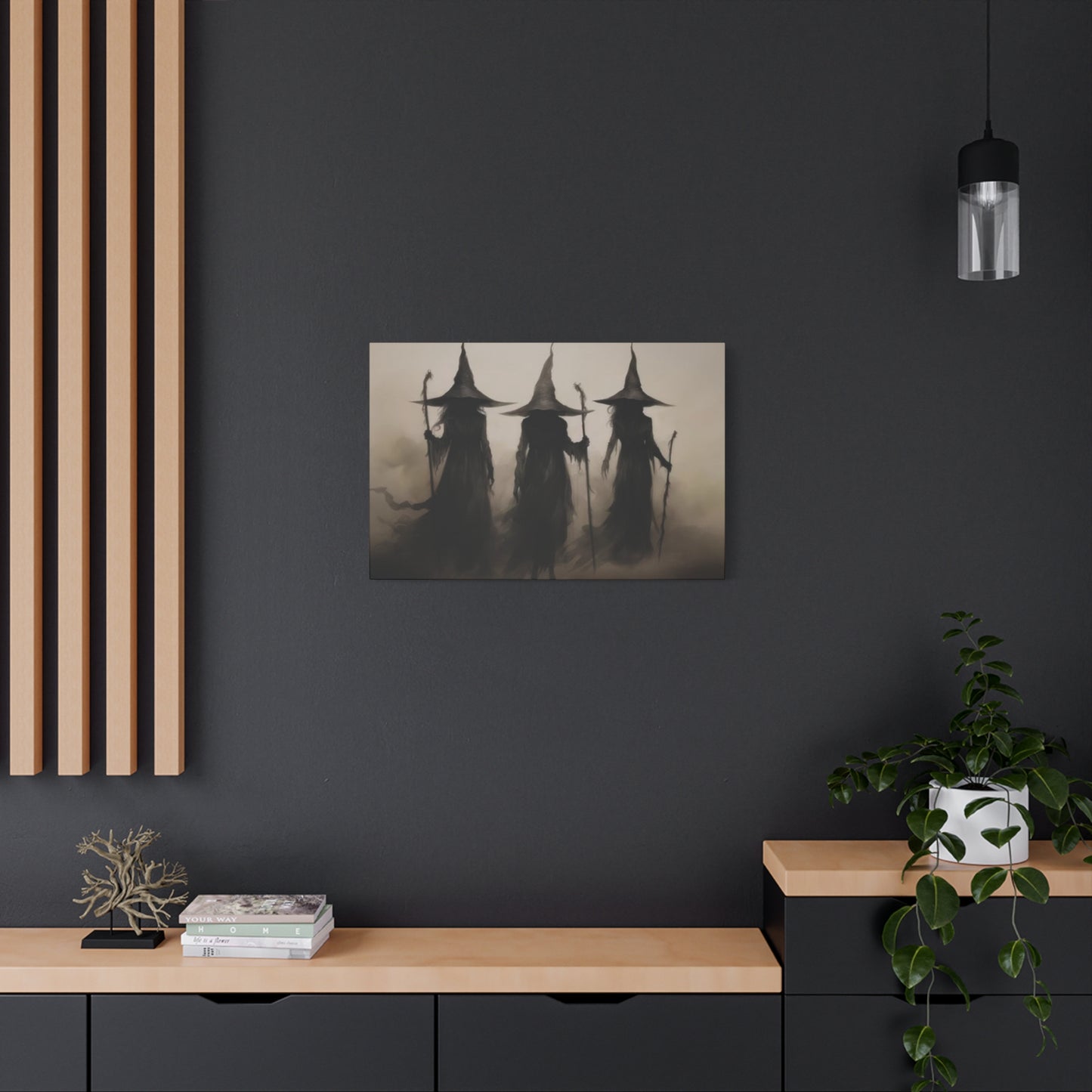 Three Witches Painting Wall Art & Canvas Prints