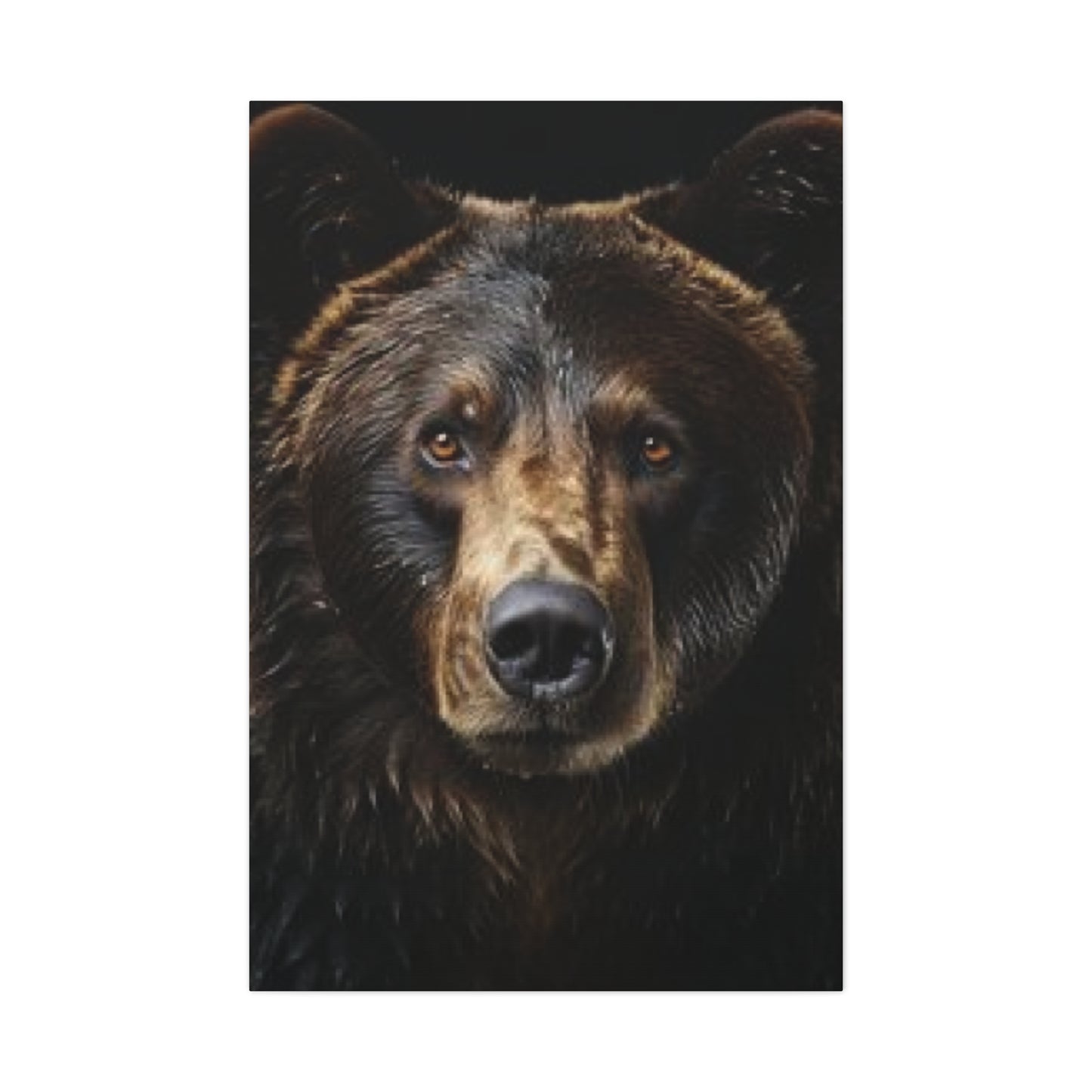 Grizzly Bear Man Cave Decor Wall Art & Canvas Prints