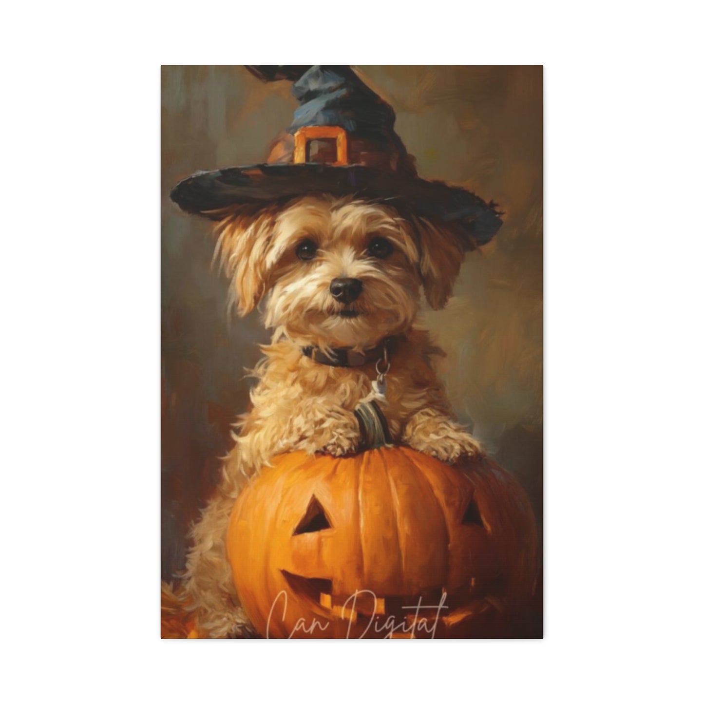 Halloween Dog Wall Art & Canvas Prints