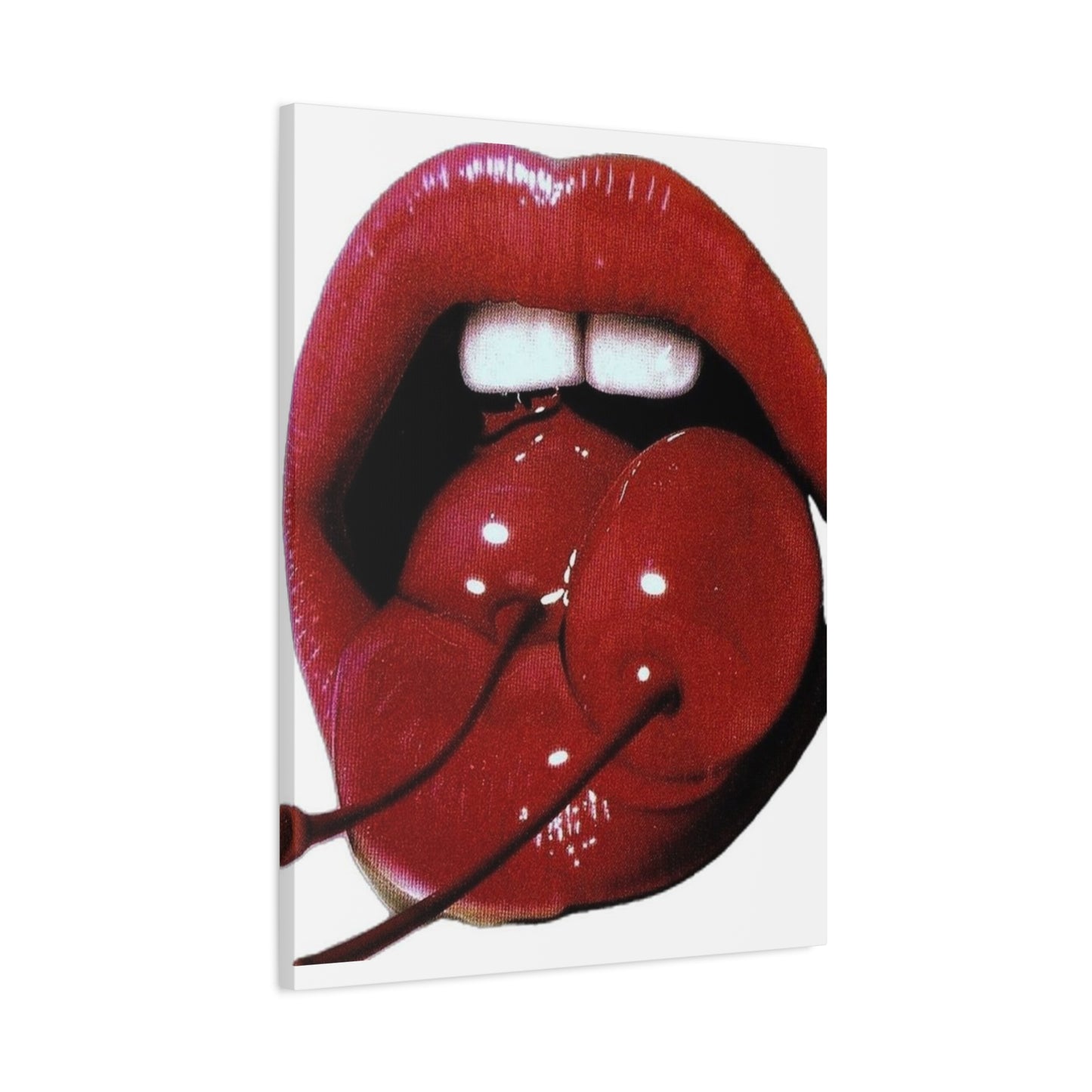 Cherry Lips Wall Art & Canvas Prints