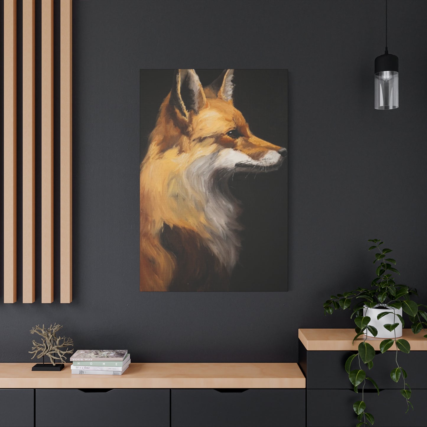 The Red Fox Portrait Wall Art & Canvas Prints