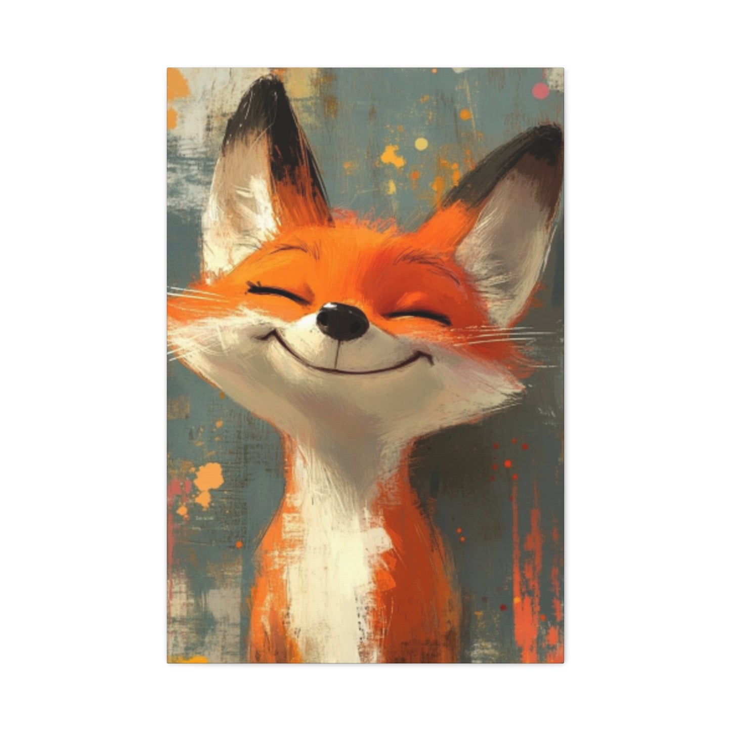 Portrait of a Cute Fox Wall Art & Canvas Prints