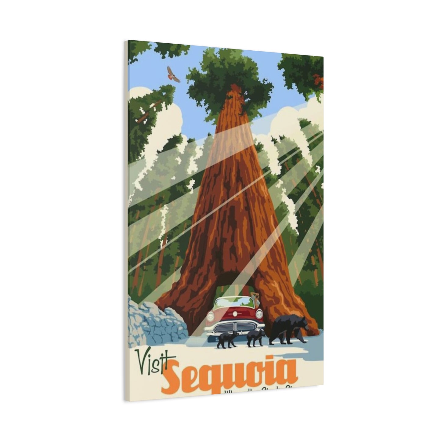 Sequoia Poster The National Park Wall Art & Canvas Prints