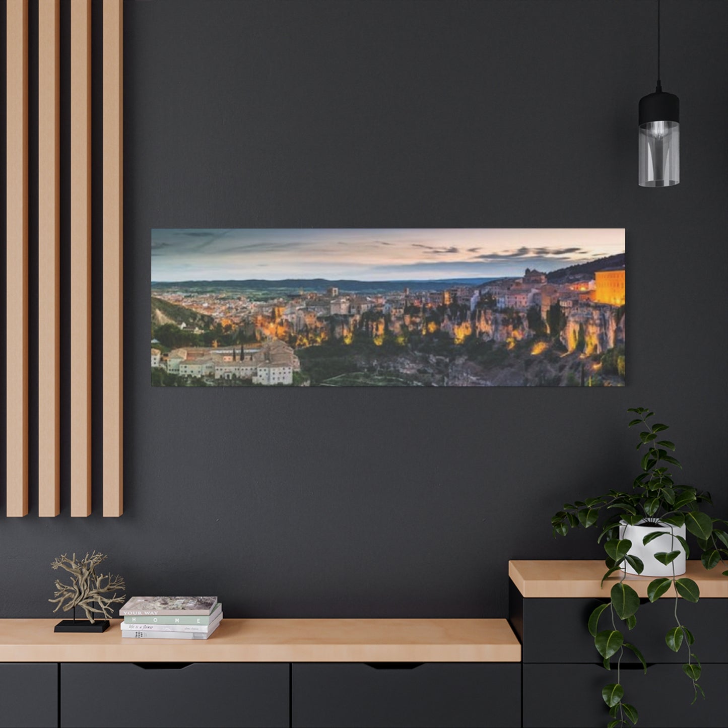 Cityscape From Mountain View Panoramas Wall Art & Canvas Prints