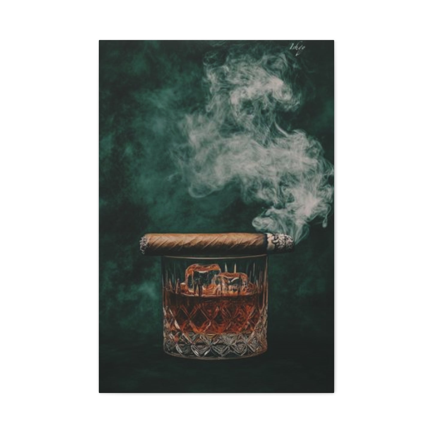 Smoking Cigarettes Man Cave Decor Wall Art & Canvas Prints