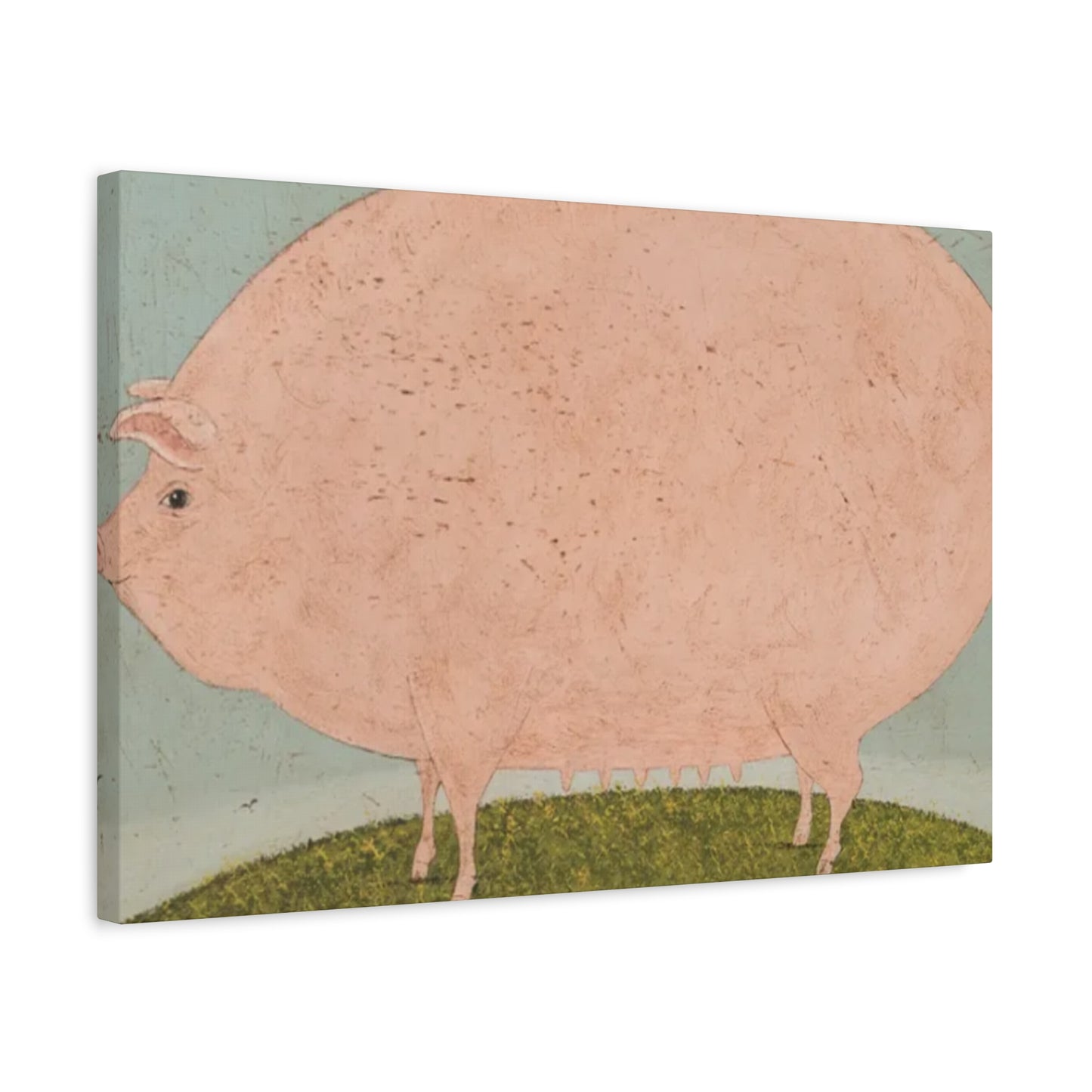 Fat Pig Kimble Warren Wall Art & Canvas Prints