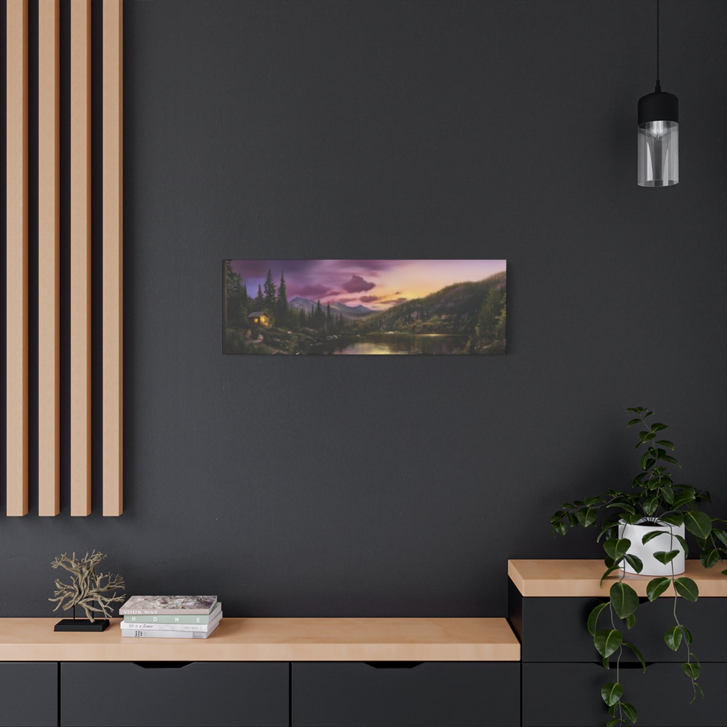 Evening In Wildlife Panoramas Wall Art & Canvas Prints