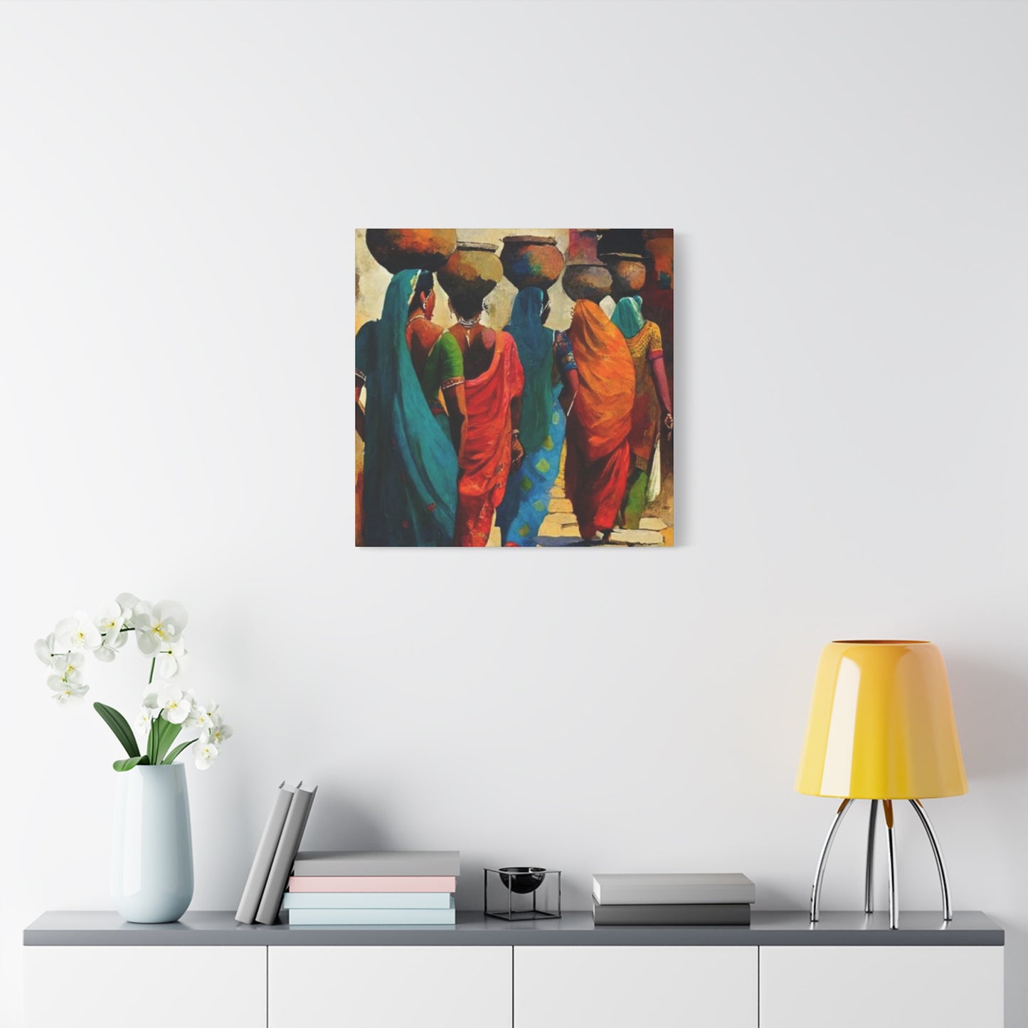 Indian Cultural Women Wall Art & Canvas Prints