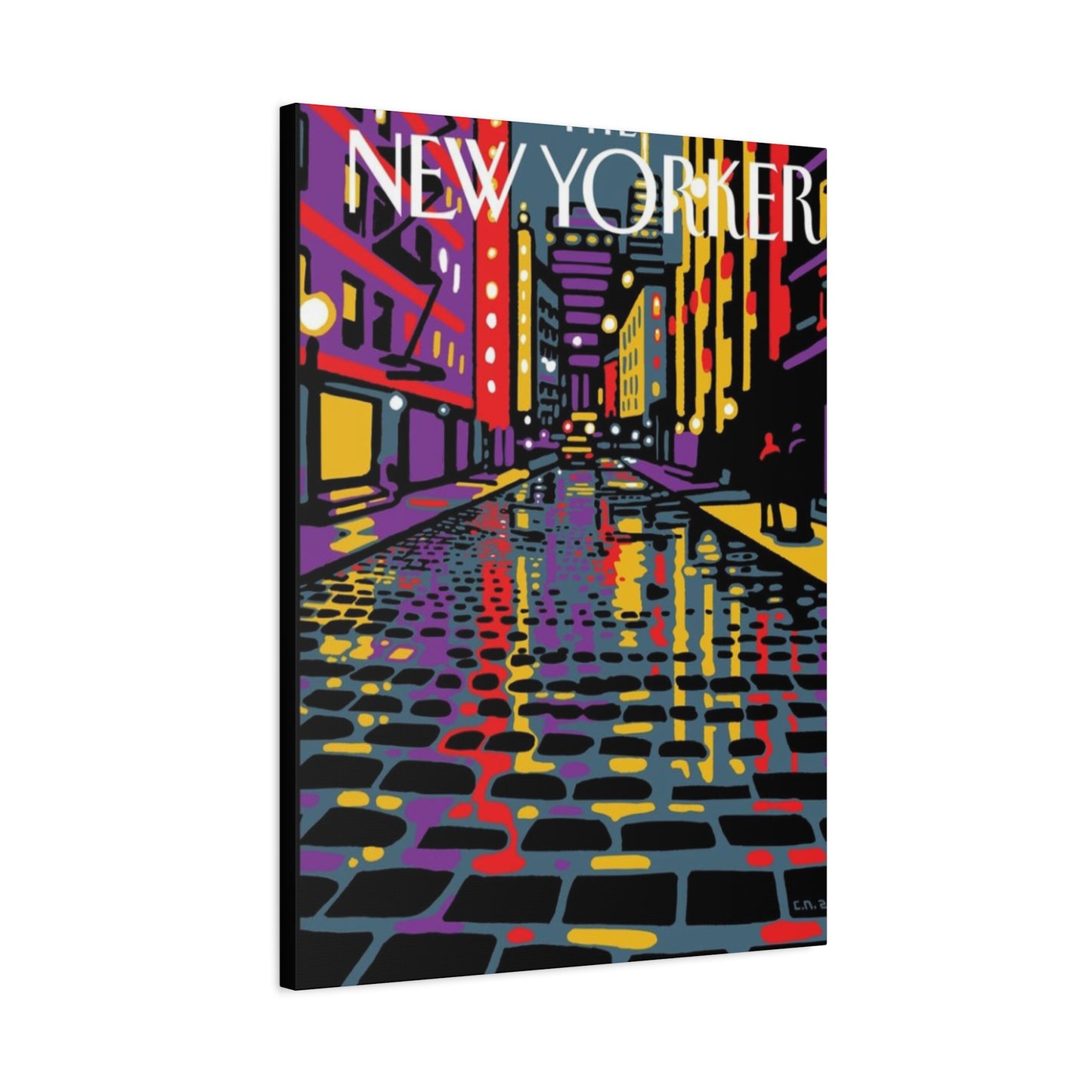 New Yorker Streets In New York City Wall Art & Canvas Prints