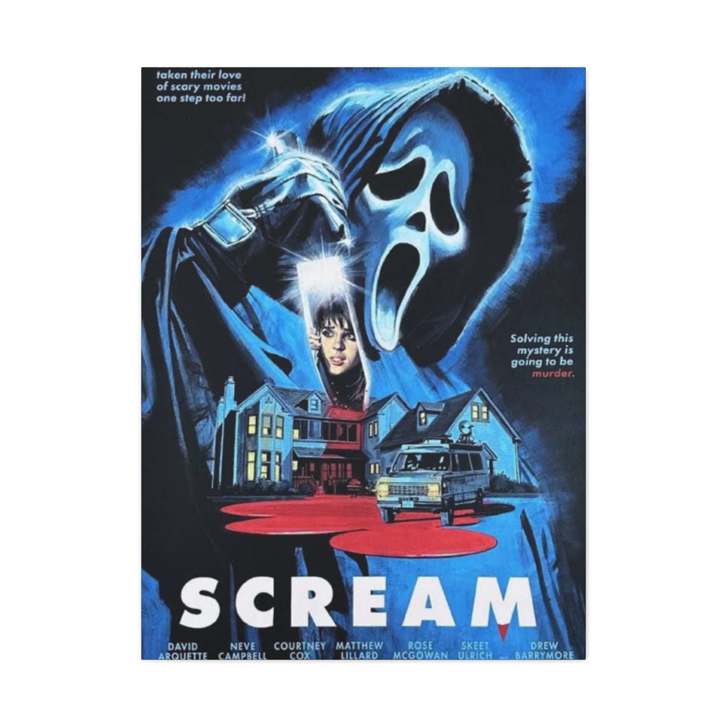 Scream Movie Poster Wall Art & Canvas Prints