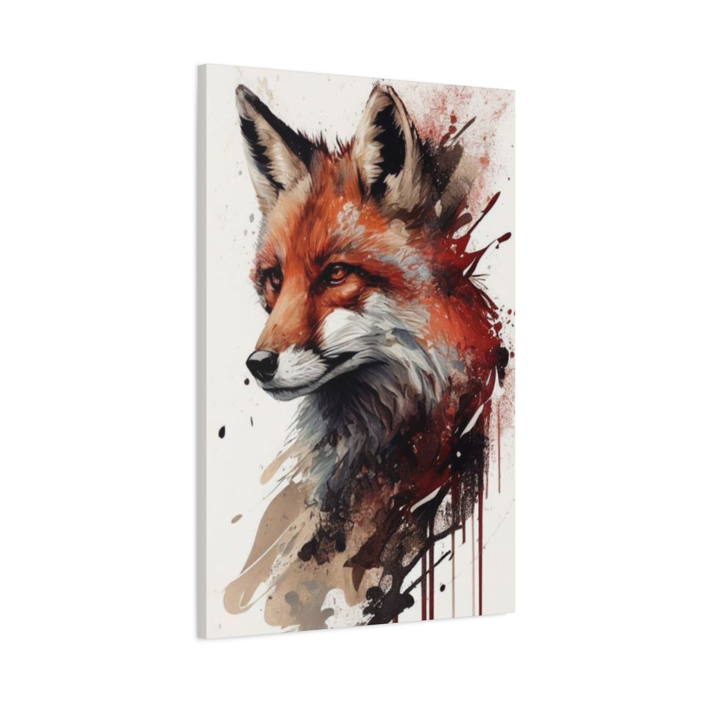 The Abstract Red Fox Wall Art & Canvas Prints